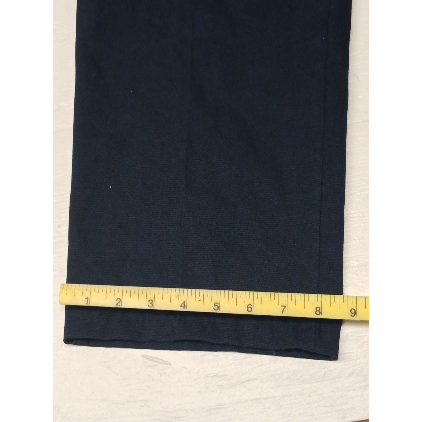 Cintas Cintas (29) Navy Blue Comfort Flex Work Uniform Jeans/Pants Size 29" - 2 Thumbnail