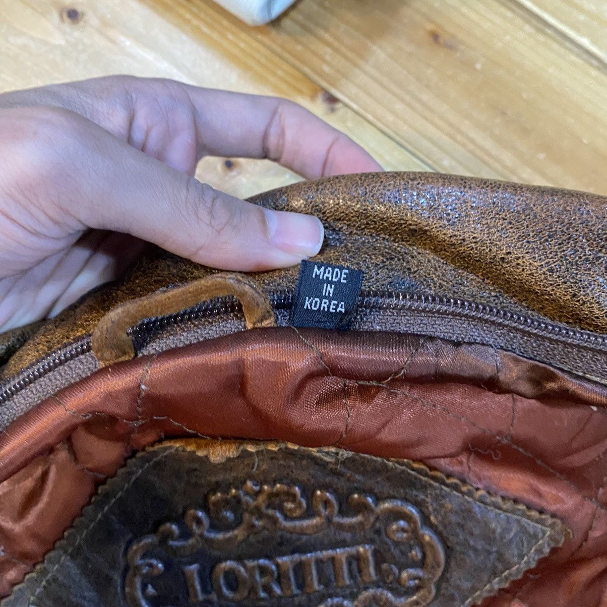 Vintage Vintage Loriti Leather Jacket Size US XL / EU 56 / 4 - 12 Thumbnail