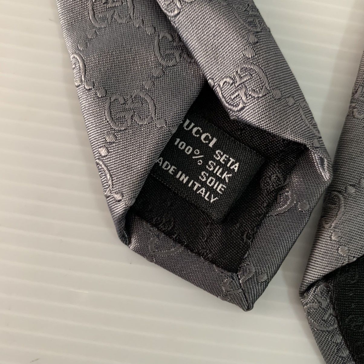 Gucci Authentic Gucci Silk Tie Size ONE SIZE - 8 Thumbnail