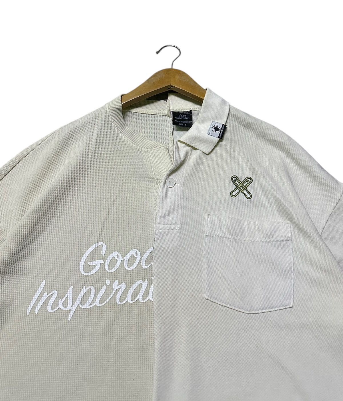 GU × Maison MIHARA YASUHIRO GU x MiharaYasuhiro Good Inspiration Hybrid Oversize Shirt Size US S / EU 44-46 / 1 - 3 Thumbnail