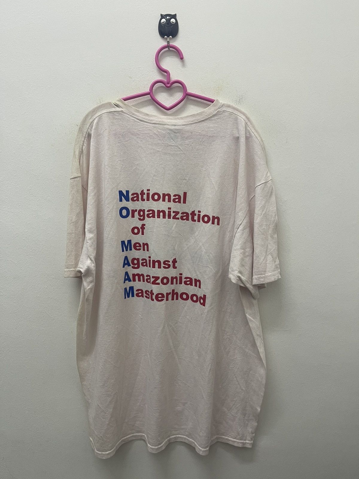 Vintage Rare Vintage NO MA’AM Spell Out Big Logo Thrashed Size US XL / EU 56 / 4 - 4 Thumbnail