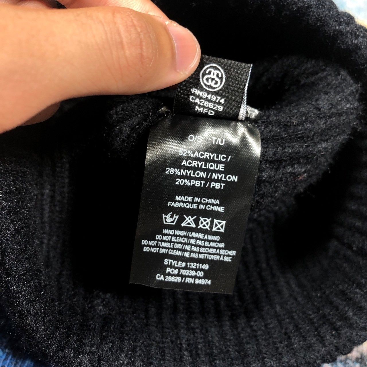 Stussy × Vintage Stussy Basic Cuff Beanie Size ONE SIZE - 5 Thumbnail