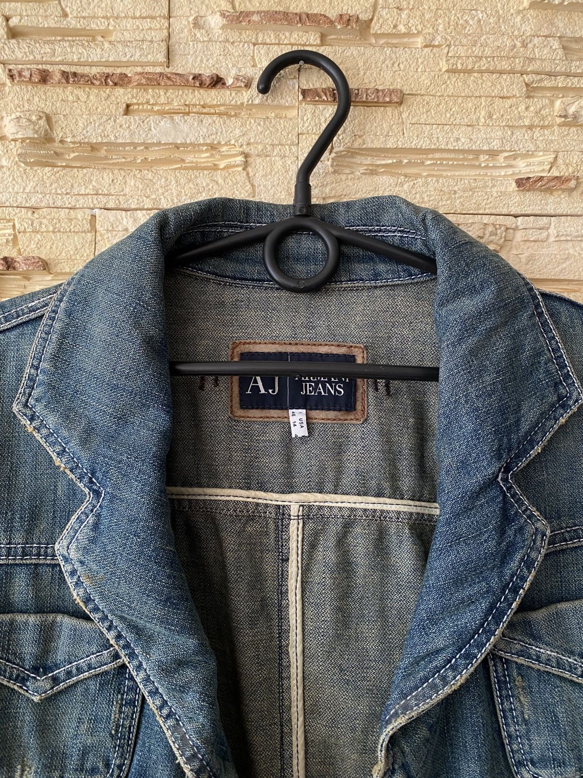 Armani Armani Archive Napoleon Multibutton Denim Jacket Size M / US 6-8 / IT 42-44 - 4 Thumbnail