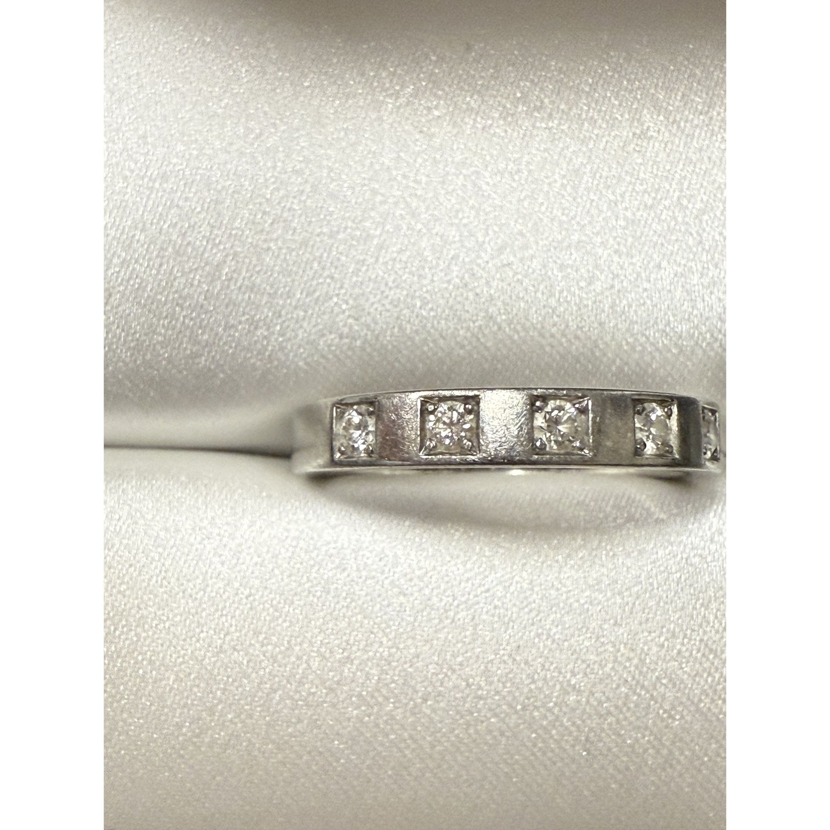 Bvlgari Bvlgari Platinum Diamond Band Ring With Original Box & Packa Size ONE SIZE - 8 Thumbnail