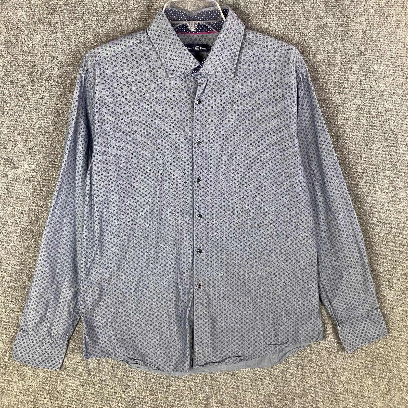 Stone Rose Stone Rose Button Up Shirt Men's Small Long Sleeve Adults S Size US S / EU 44-46 / 1 - 1 Thumbnail