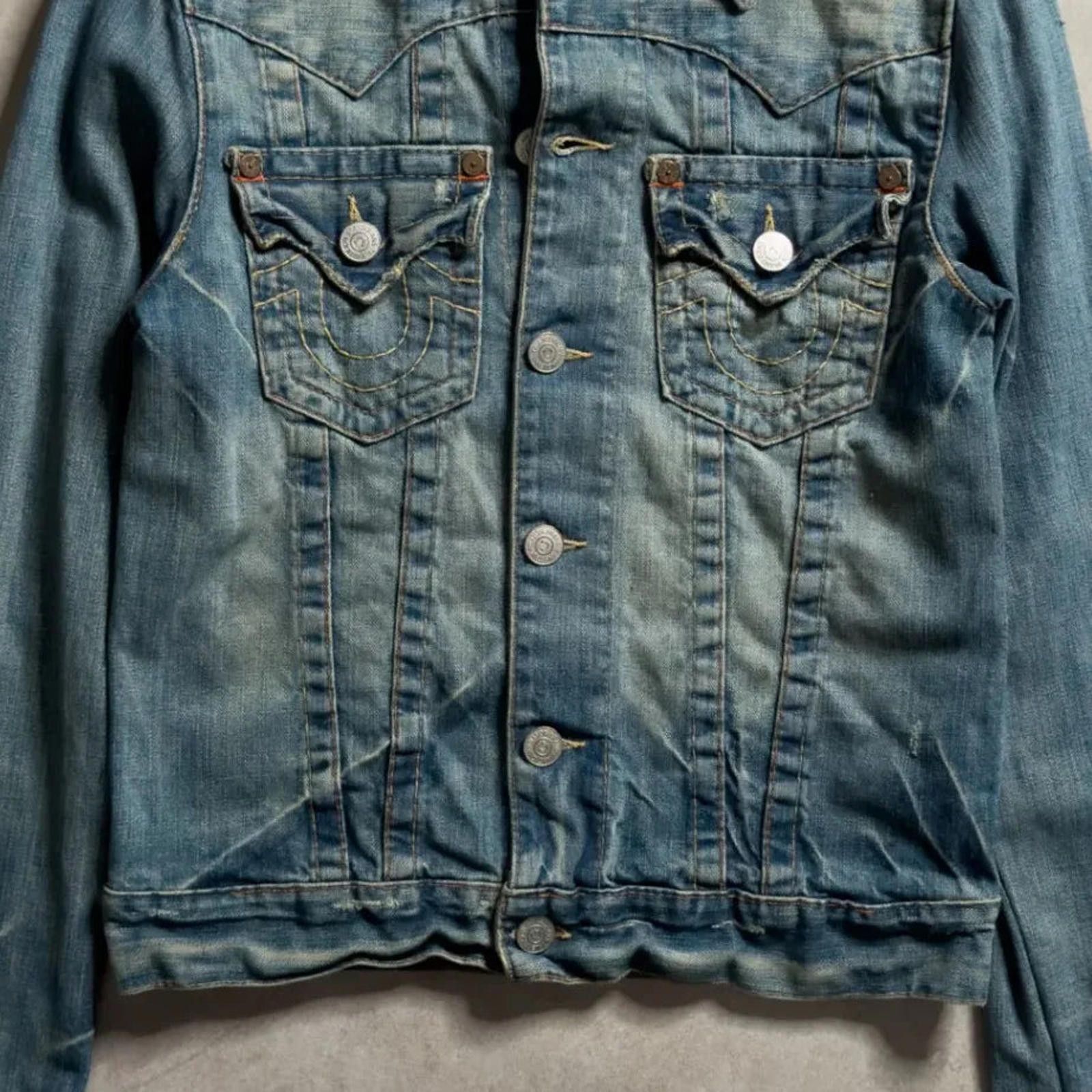 True Religion Vintage True Religion Denim Jacket - 3XS Size US M / EU 48-50 / 2 - 9 Thumbnail