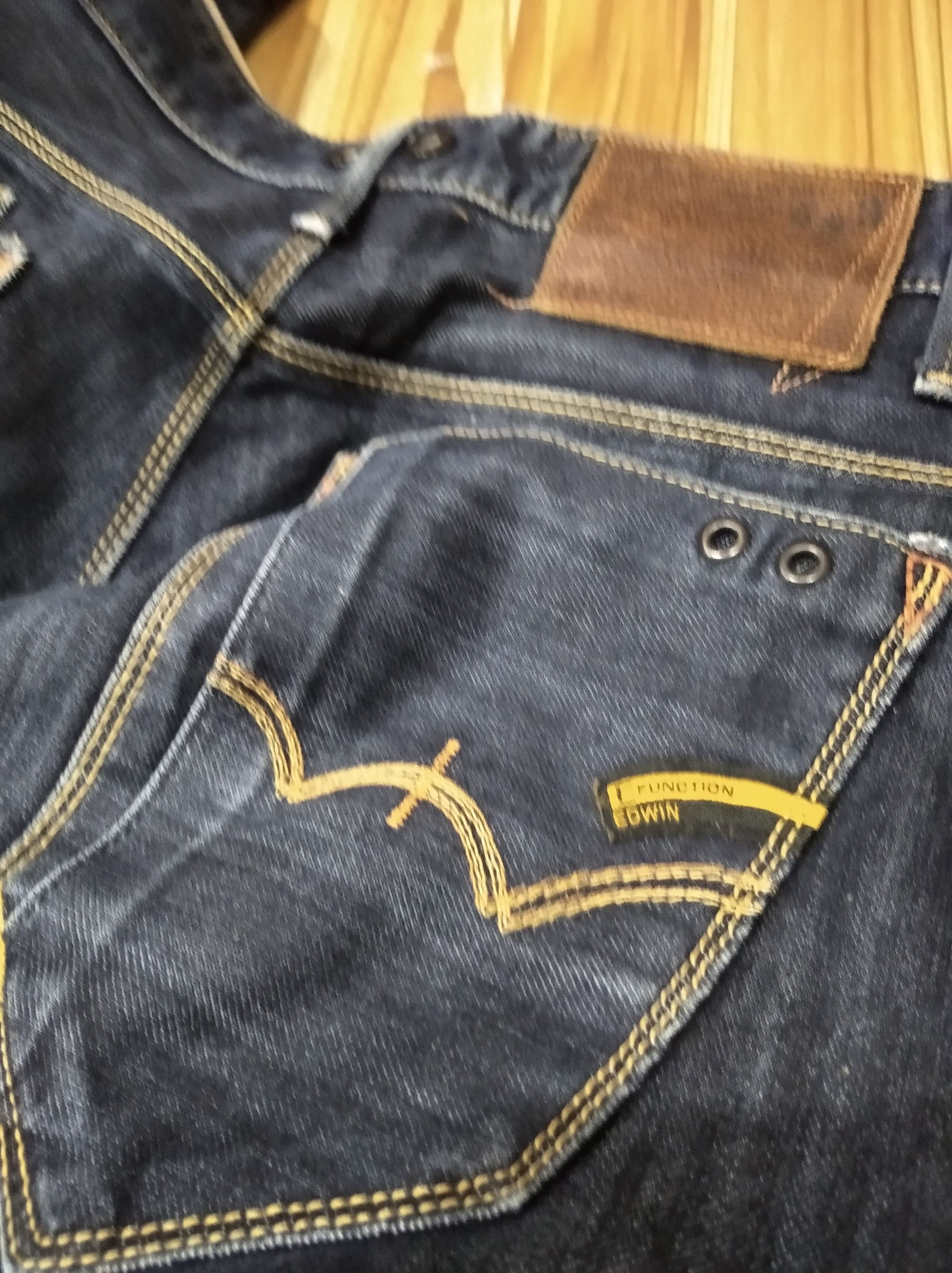 Edwin × If Six Was Nine × Japanese Brand Vintage Edwin E Function Engineered Curve Leg Mud Jeans Size US 30 / EU 46 - 3 Thumbnail