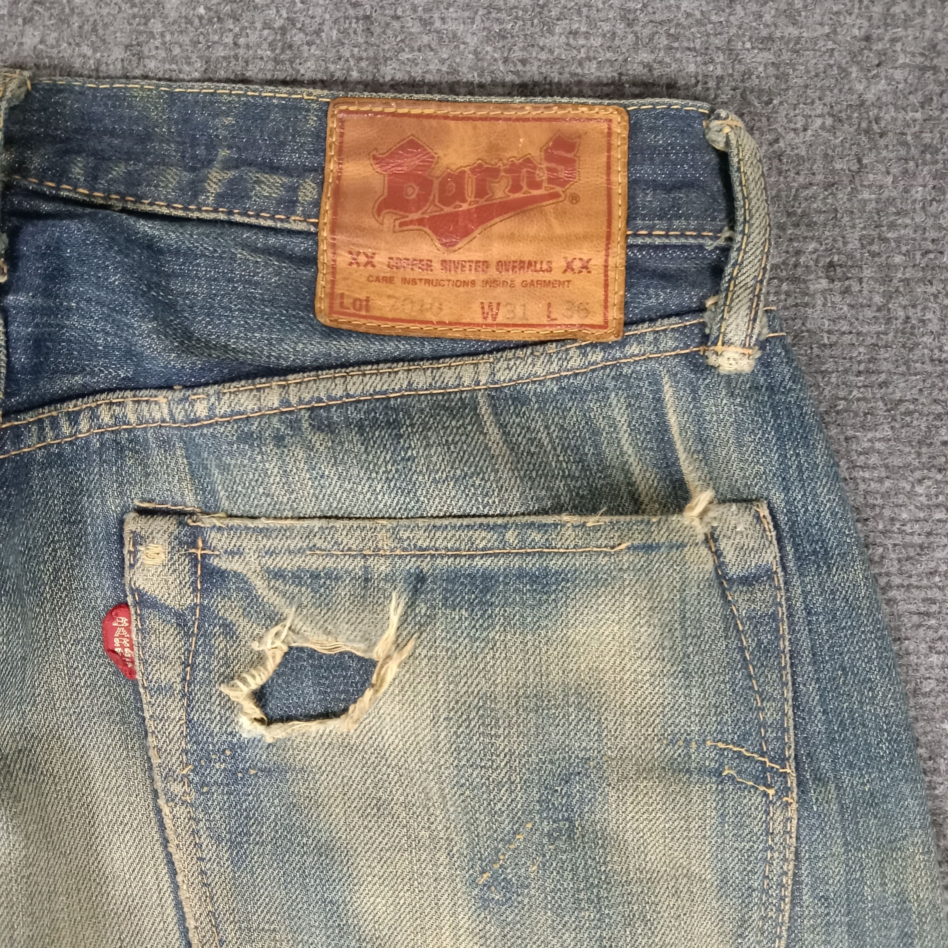 Japanese Brand × Vintage Barns Japanese Style Selvedge Denim Jeans Size US 28 / EU 44 - 3 Thumbnail