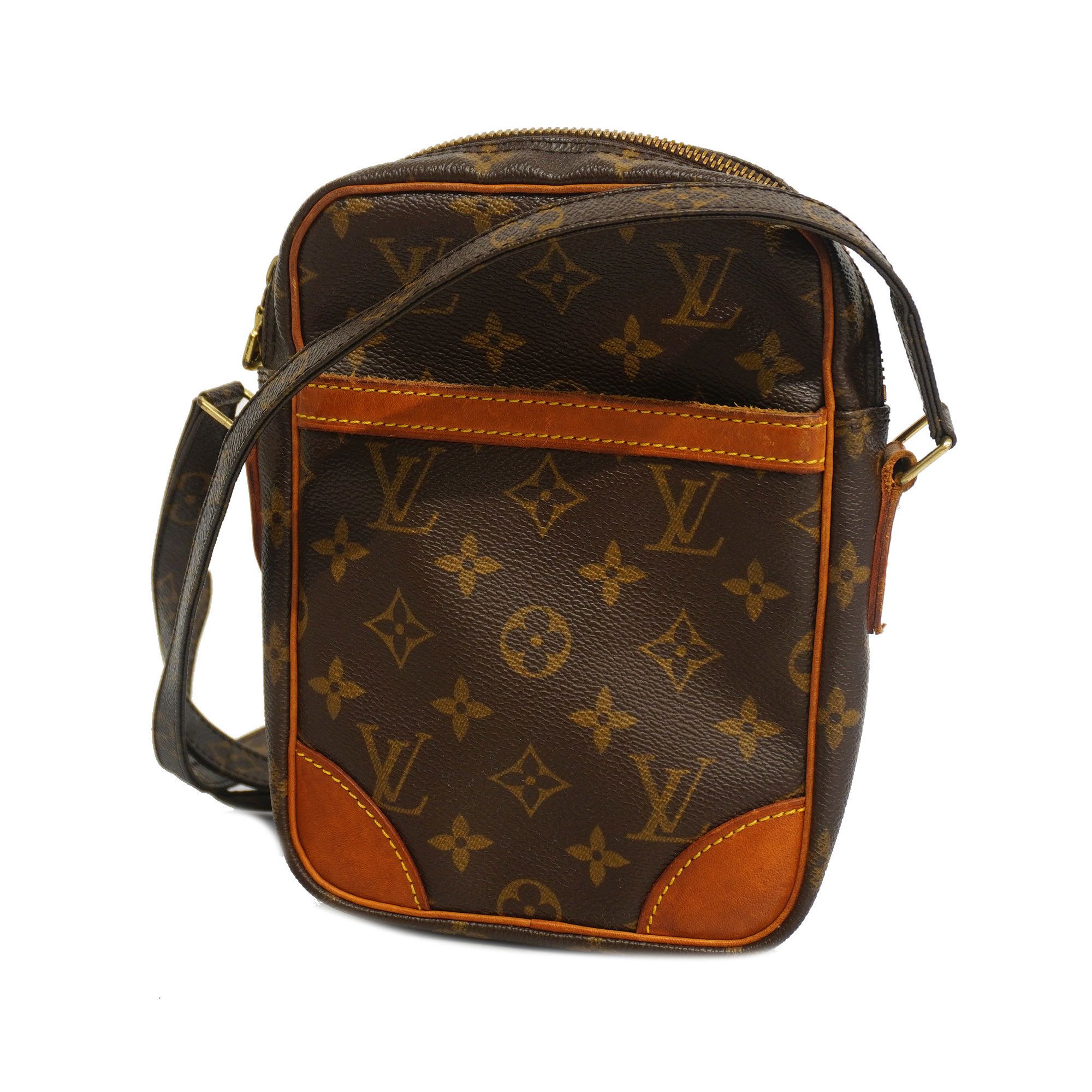 Authenticated Used Louis Vuitton LOUIS VUITTON Monogram Danube Shoulder Bag  M45268