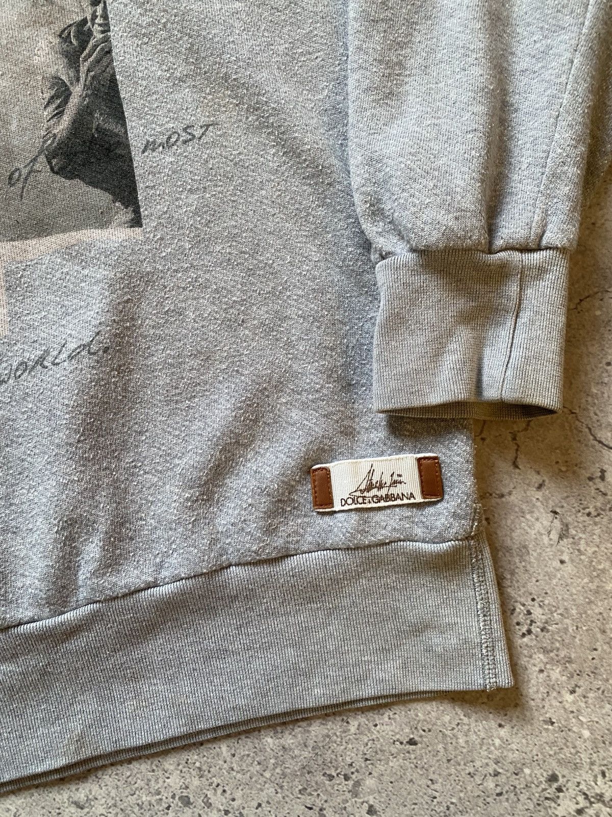 Dolce & Gabbana Vintage Dolce & Gabbana D&G Steve McQueen Hoodie Sweater Size US M / EU 48-50 / 2 - 11 Thumbnail