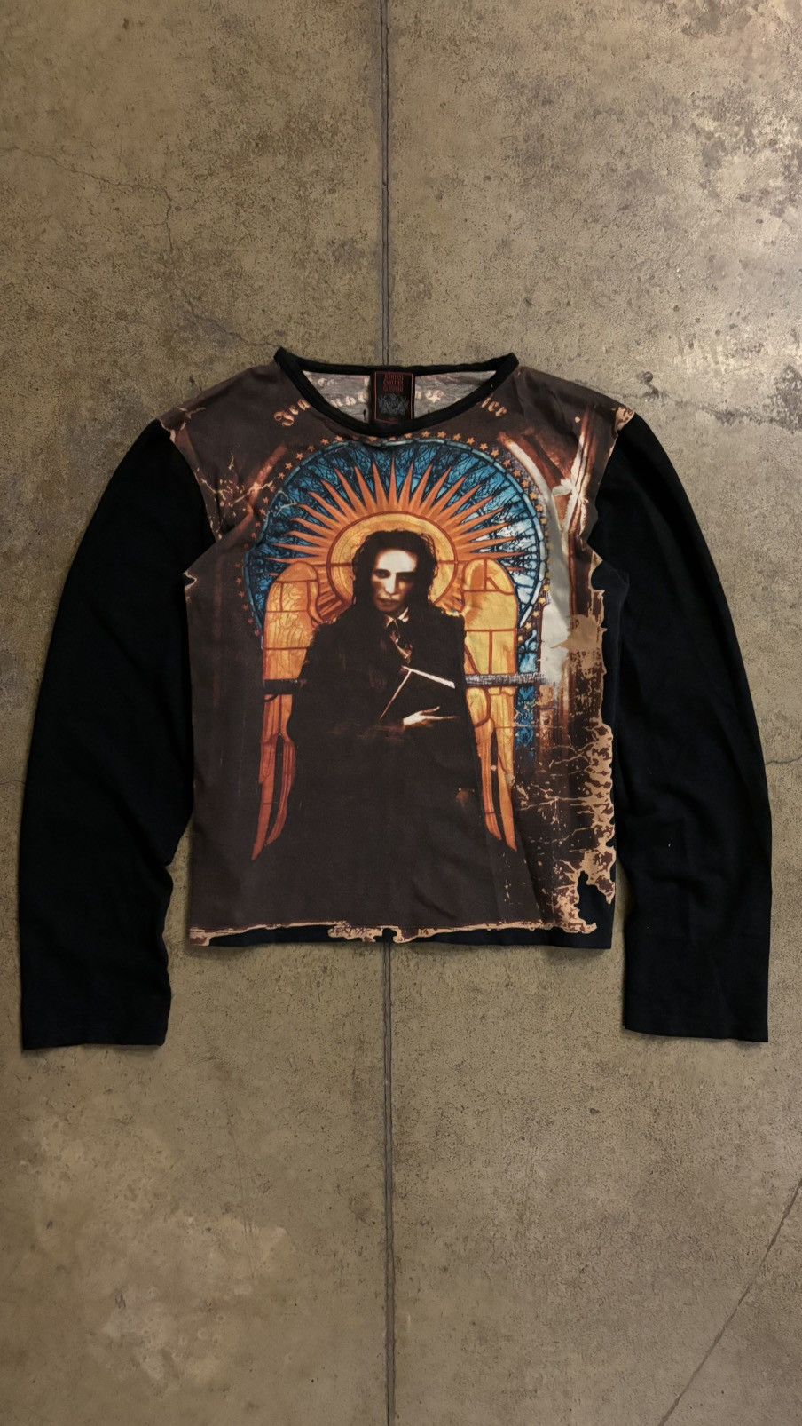Jean Paul Gaultier Jean Paul Gaultier SS98 Marilyn Manson Mesh Longsleeve Size US M / EU 48-50 / 2 - 1 Thumbnail