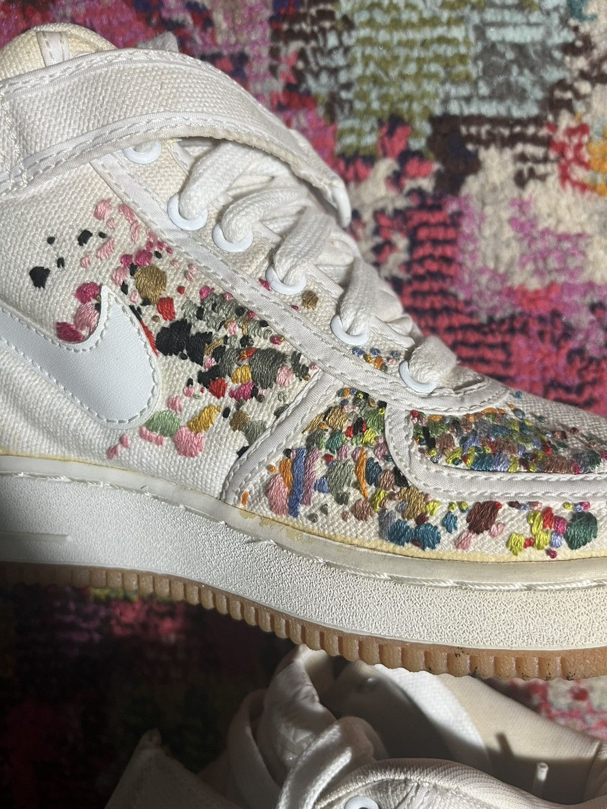 Bandulu × Nike × Vintage 90s Nike Air Force 1 Bandulu 7 Size US 7 / EU 40 - 8 Thumbnail