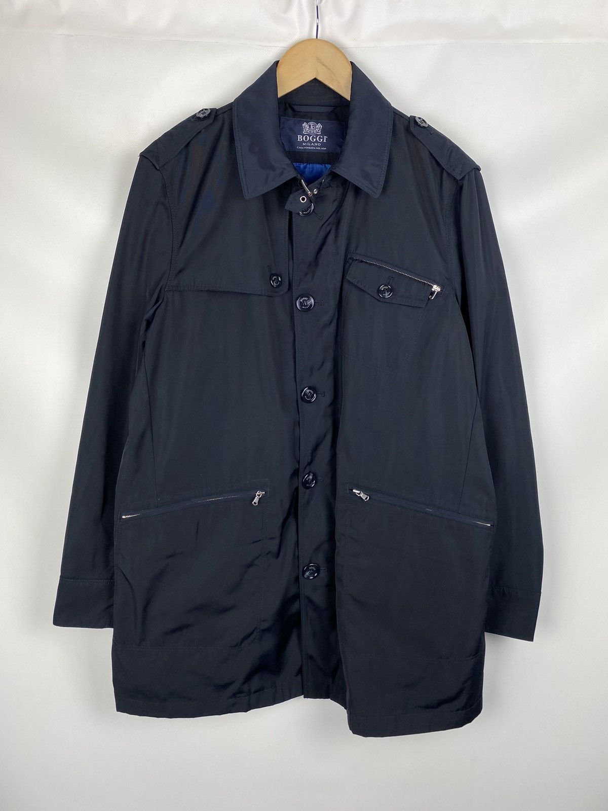 Boggi Boggi Milano Travel Wear men’s coat jacket size 52 Size US XL / EU 56 / 4 - 13 Thumbnail