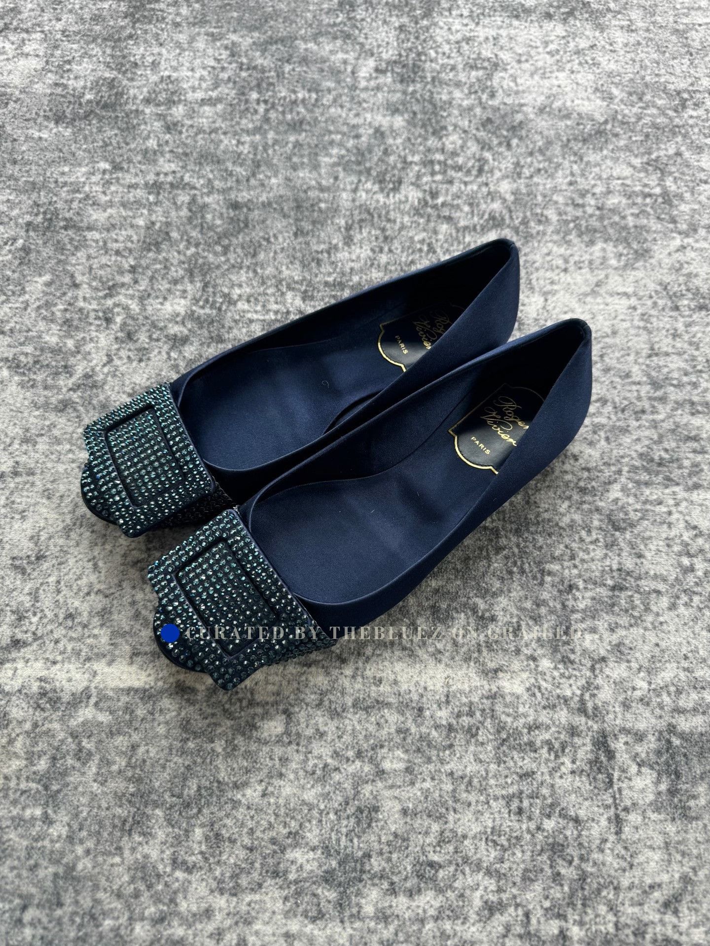 Roger Vivier Roger Vivier Square Diamond Flat Shoes Size US 4 / IT 34 - 1 Thumbnail