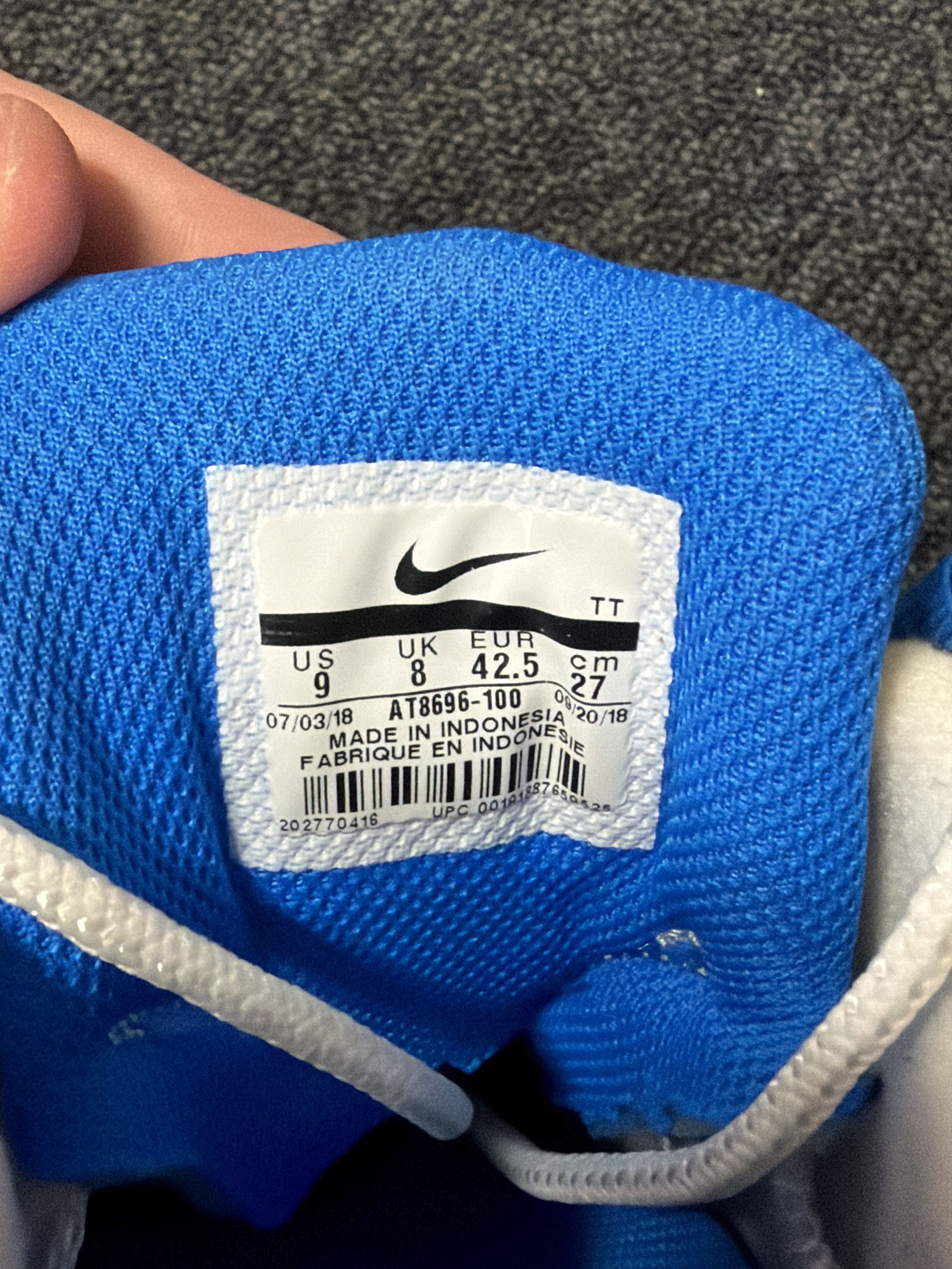 Nike Nike Air Max 95 Crystal Blue - Size US 9 / EU 42.5 / UK 8 Size US 9 / EU 42 - 8 Thumbnail