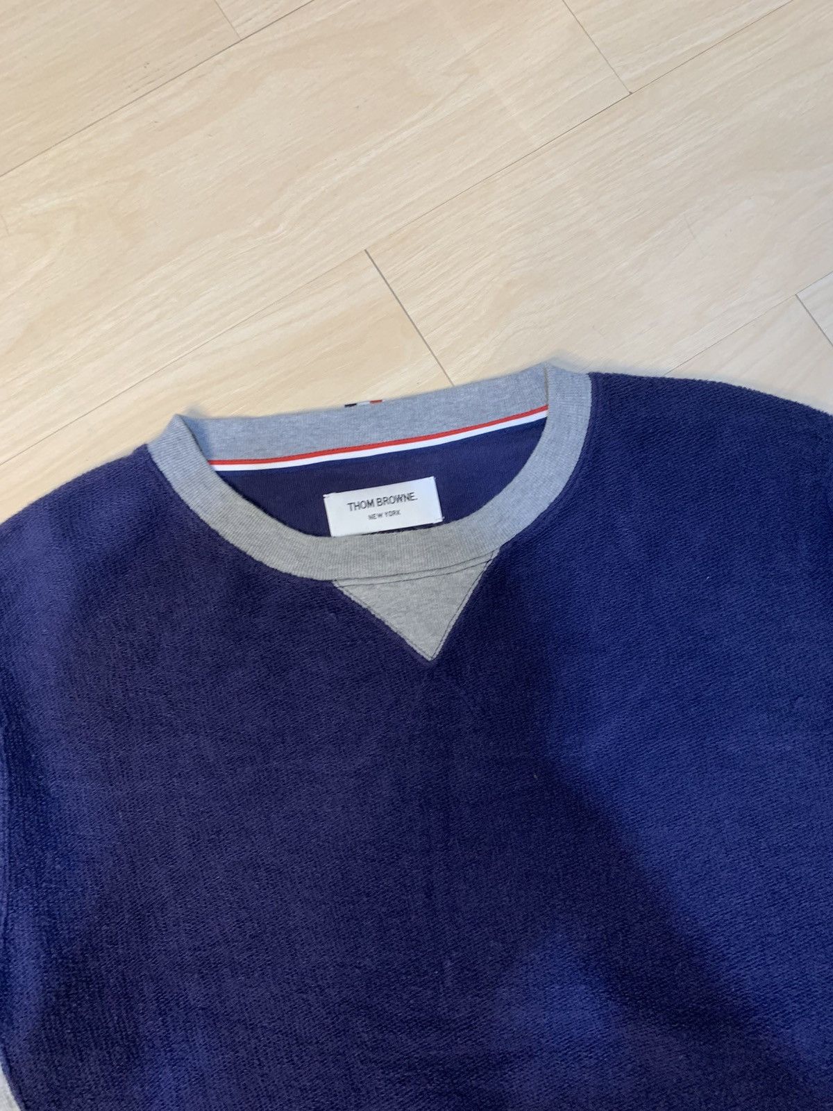 Thom Browne Thom Brwone Reverse Loppback Sweater Crewneck Size US L / EU 52-54 / 3 - 3 Thumbnail