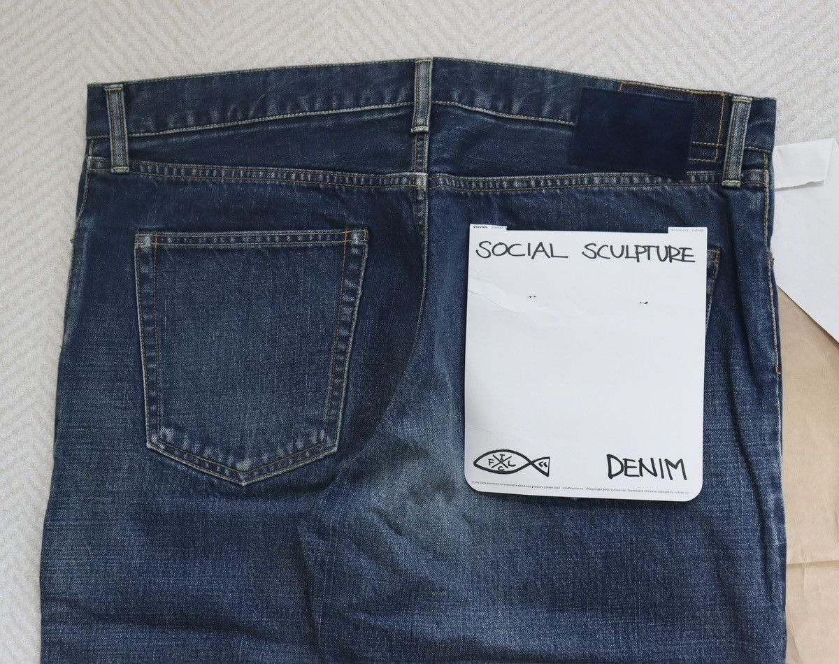 Visvim Visvim 24ss Social Sculpture 21 Damaged-40 21D40 W36L30 Size US 36 / EU 52 - 9 Thumbnail