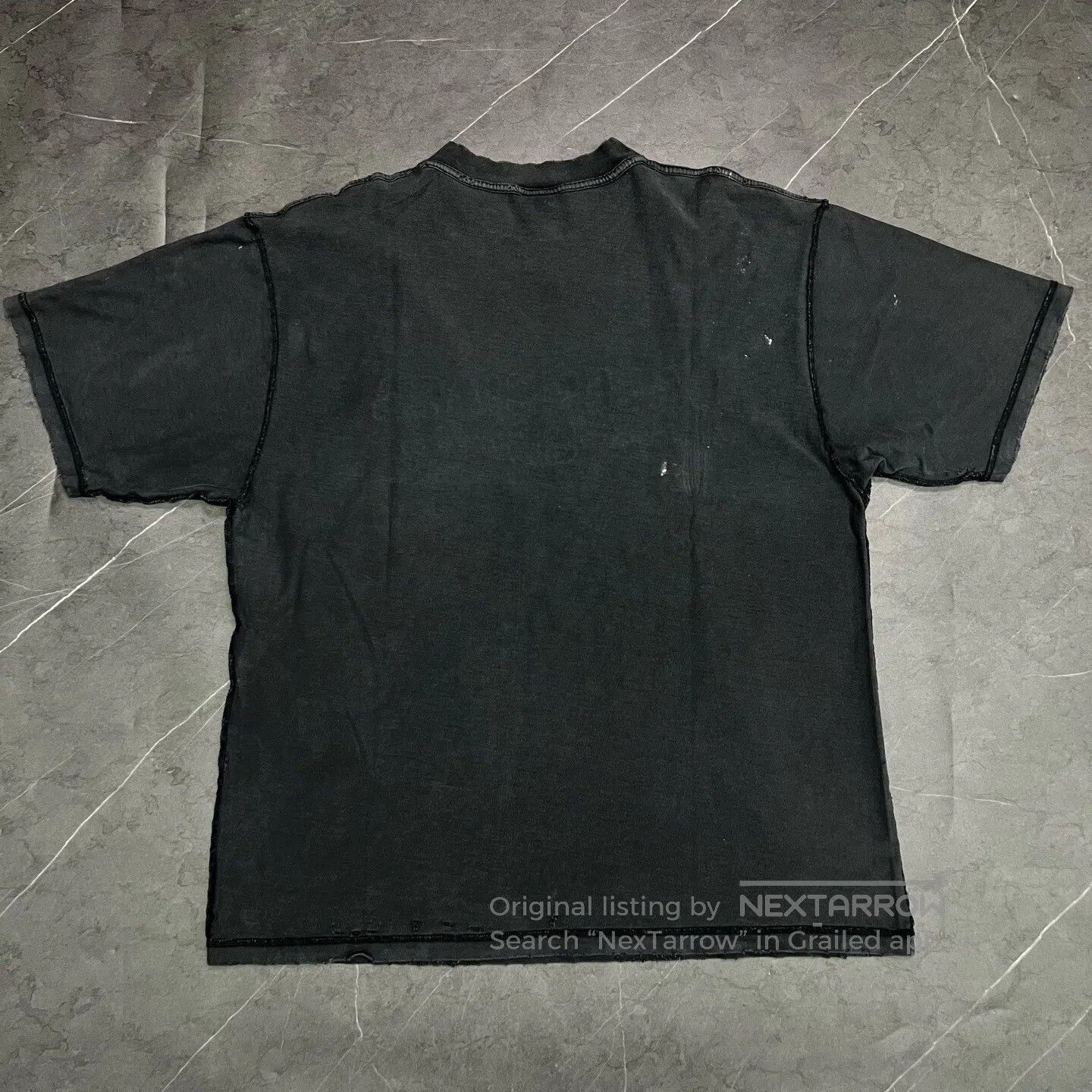 Balenciaga Balenciaga Distressed short-sleeve| Size US M / EU 48-50 / 2 - 2 Thumbnail