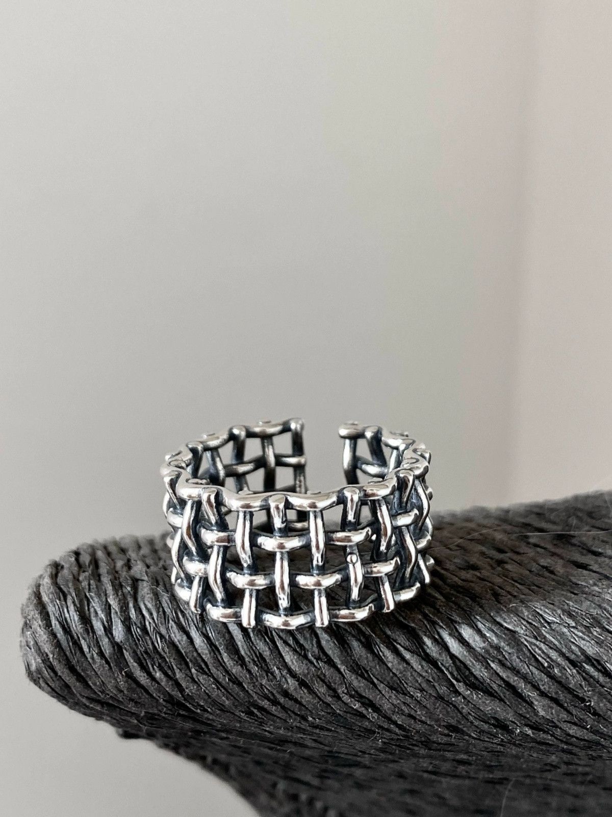 Japanese Brand × Vintage Weaving wide ring Size ONE SIZE - 3 Thumbnail