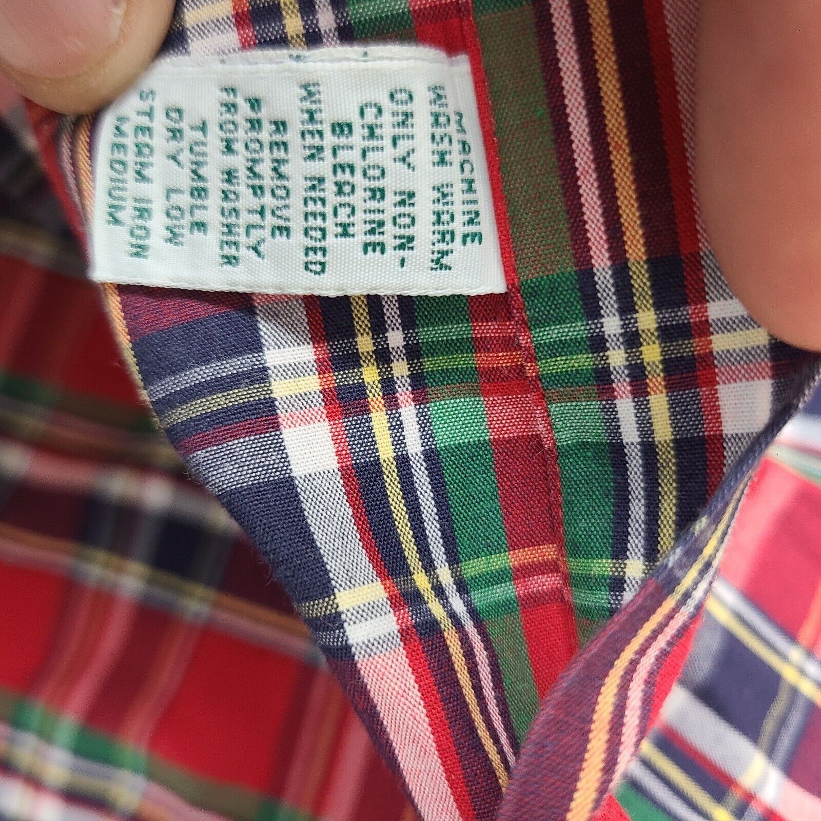 Lauren Ralph Lauren Ralph Lauren Long Sleeve Button Up Shirt Oxford Plaid Polo R Size US XL / EU 56 / 4 - 4 Thumbnail