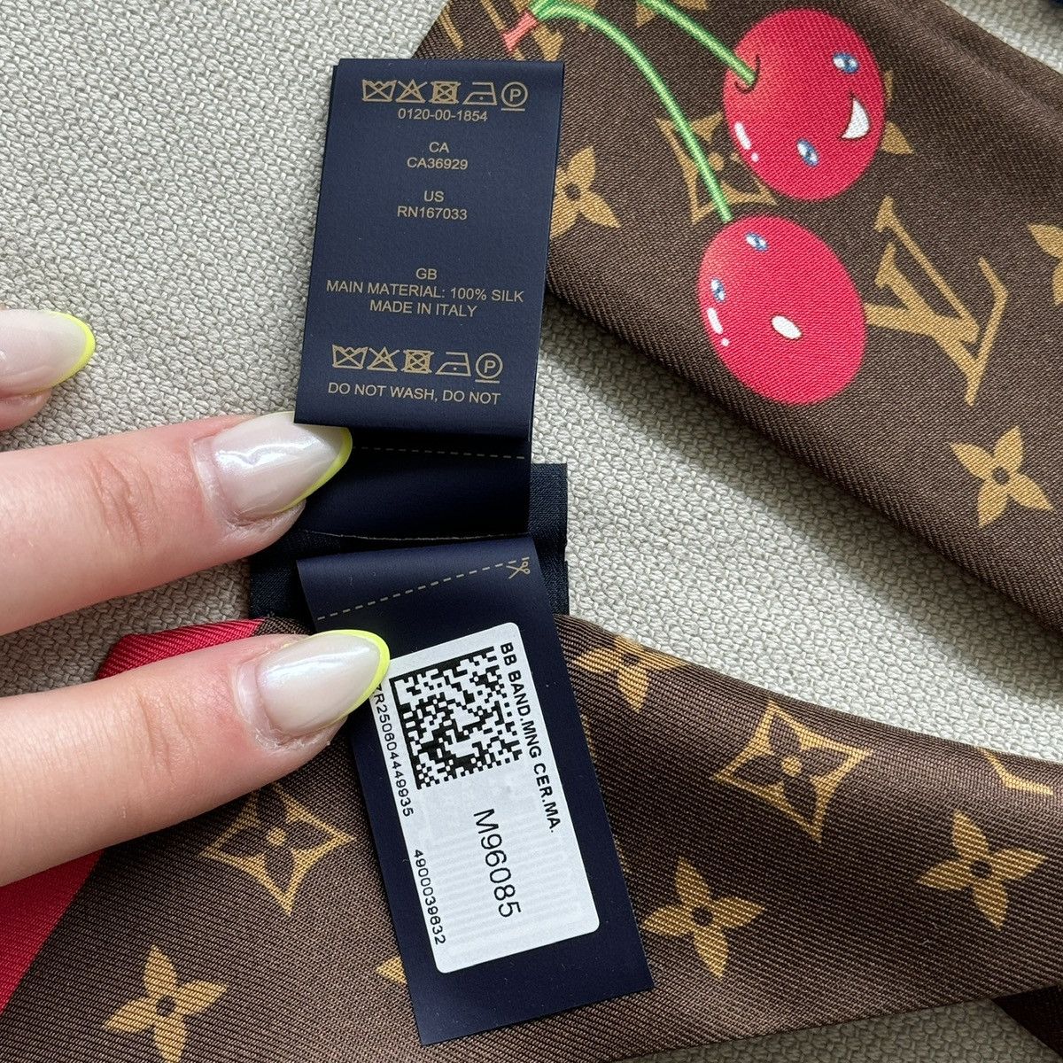 Louis Vuitton × Takashi Murakami Louis Vuitton Takashi Murakami Monogram Cherry Bandeau Size ONE SIZE - 7 Thumbnail