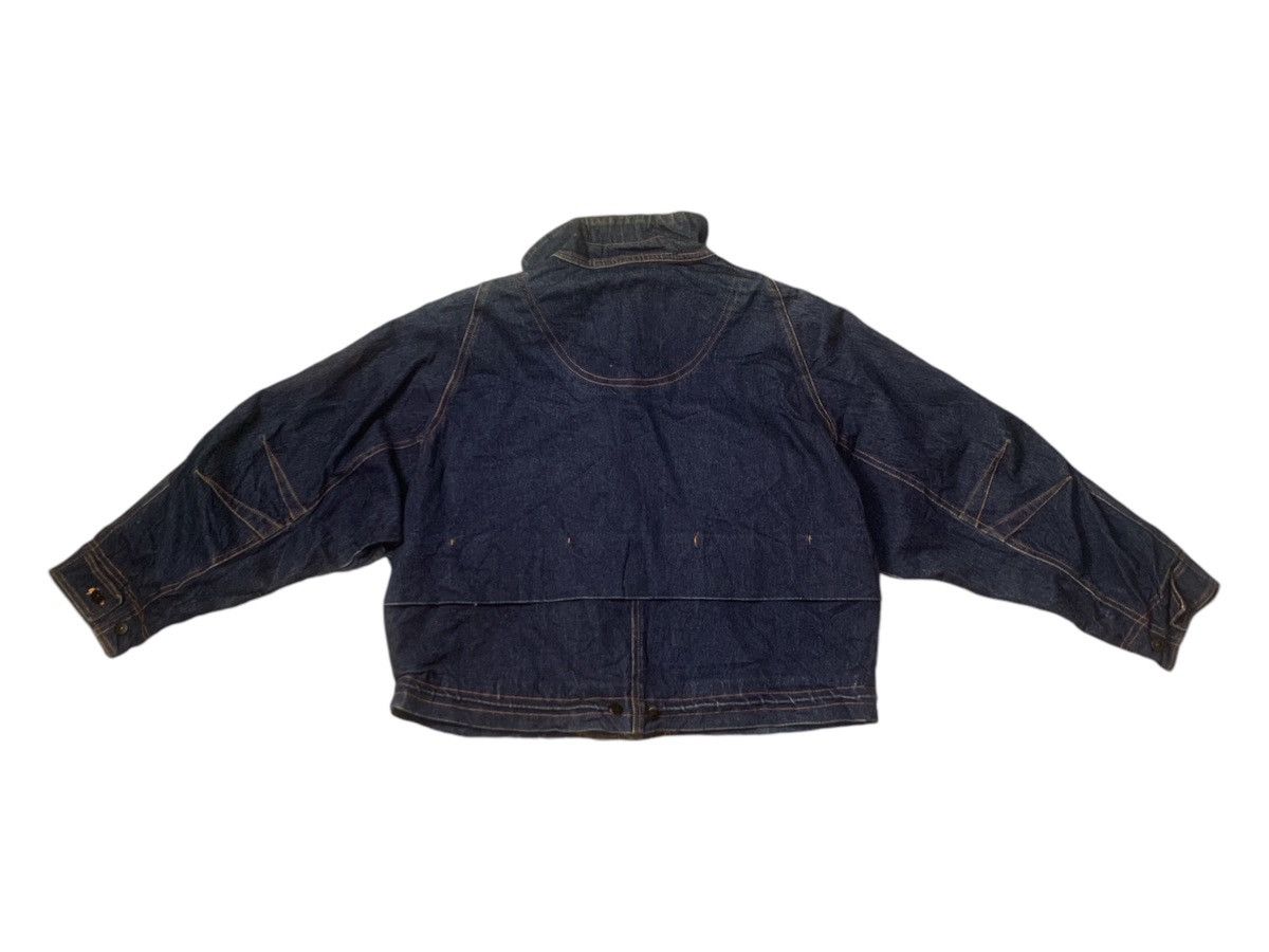 Designer × Japanese Brand Rare Design Vintage Avant Le Temps Denim Jackets Size XXL / US 16-18 / IT 52-54 - 3 Thumbnail