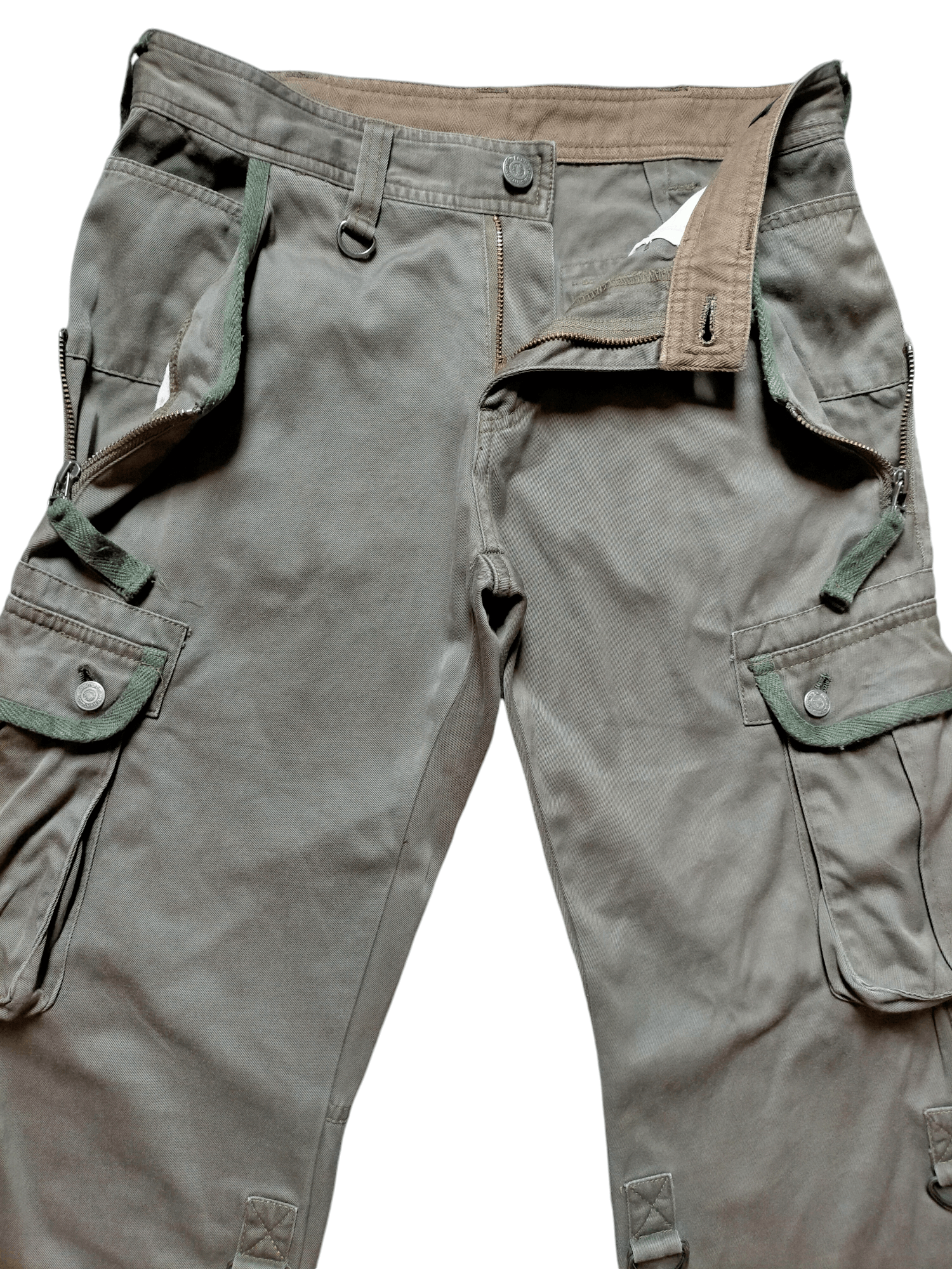 Tornado Mart Tornado Mart Flare Cargo Trouser Pants Size US 28 / EU 44 - 7 Thumbnail