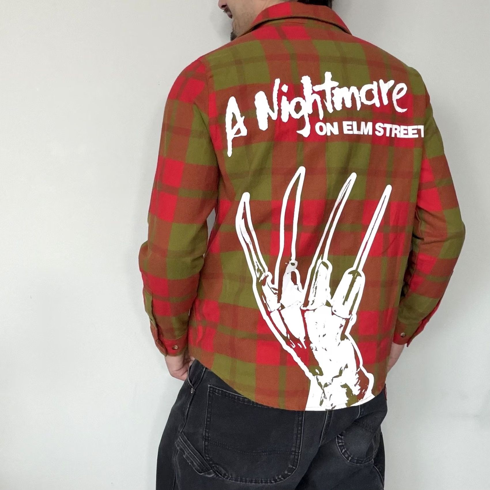 Vintage Cakeworthy Shirt Mens Small Red Plaid A Nightmare on Elm Street Freddy Flannel Jacket? Size US S / EU 44-46 / 1 - 2 Thumbnail