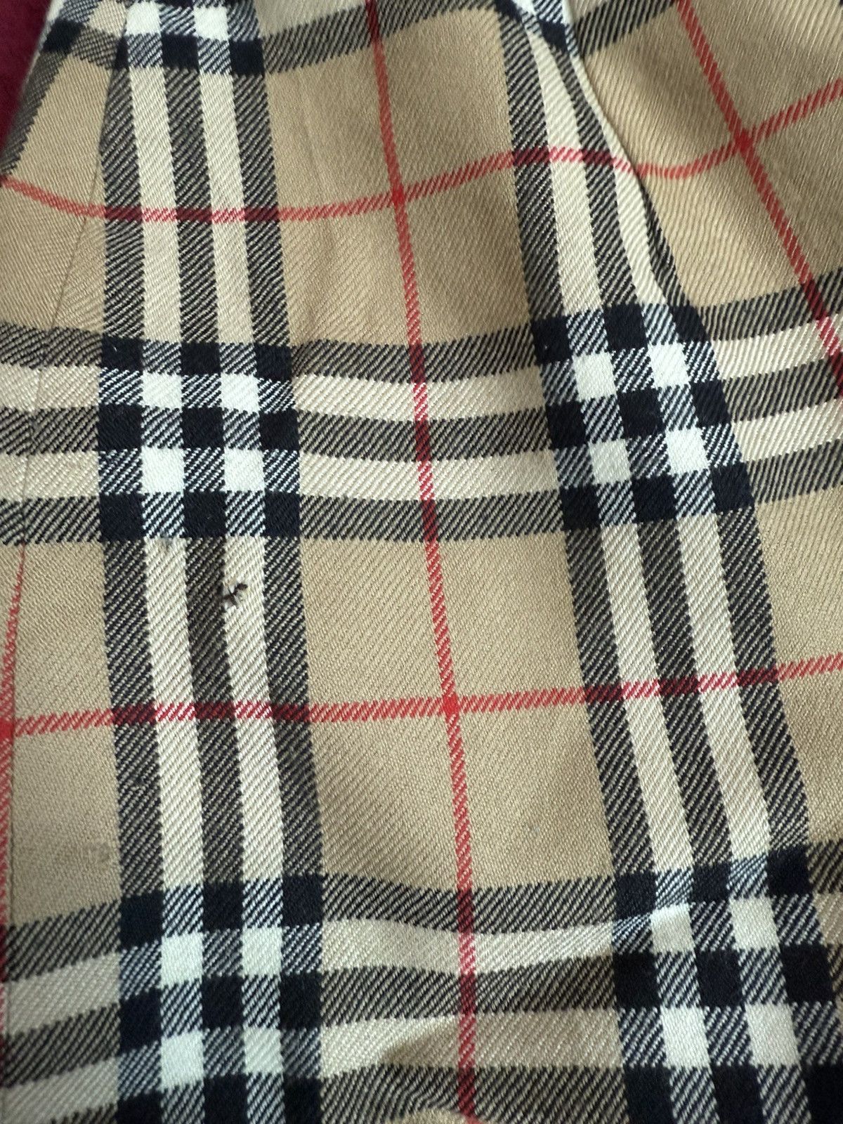 Burberry VINTAGE BURBERRY’S LONDON CHECKERED WOOL SKIRT Size 27" / US 4 / IT 40 - 8 Thumbnail