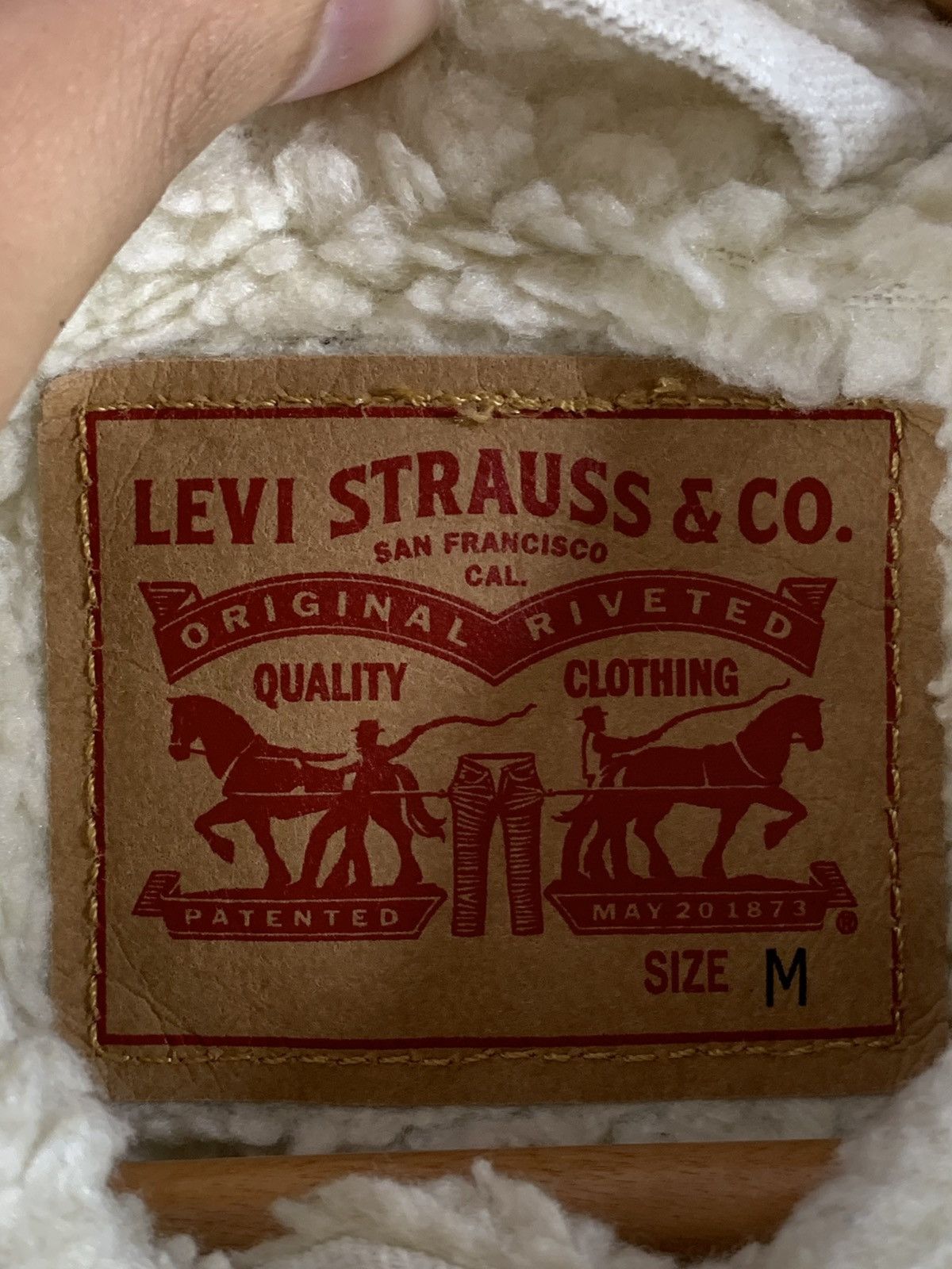 Levi's Levi's Denim Jacket Sherpa Size US M / EU 48-50 / 2 - 5 Thumbnail