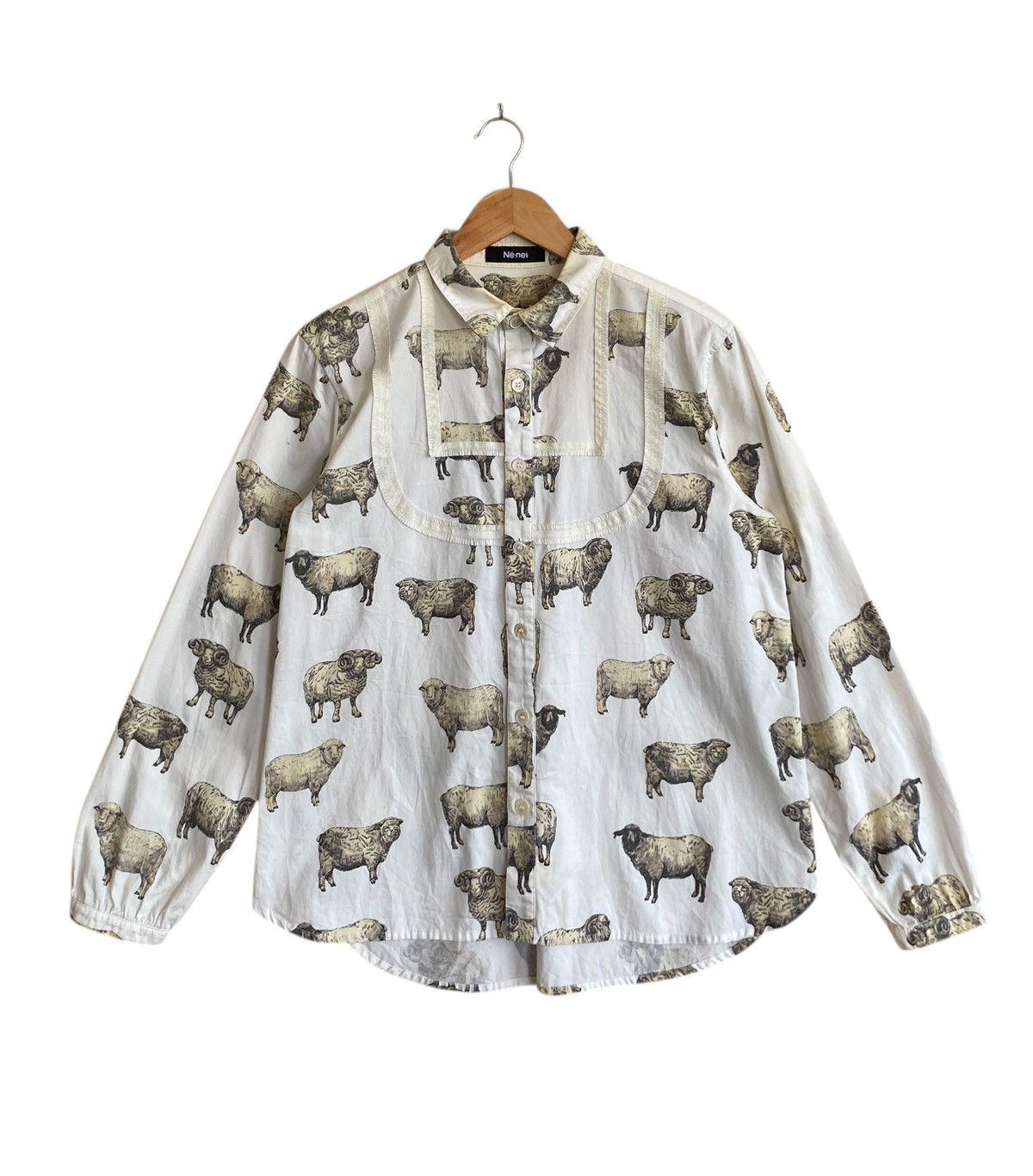 Ne-Net Vintage Japanese Brand Ne-Net By Issey Miyake Shirt 2000s Size US M / EU 48-50 / 2 - 1 Thumbnail