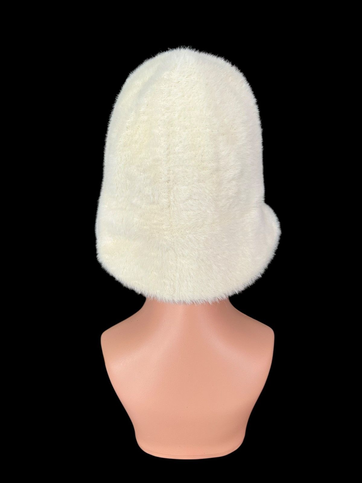 Japanese Brand Mohawk Japanese Punk Bondage Style Fur hairy Bucket Hats Size ONE SIZE - 5 Thumbnail