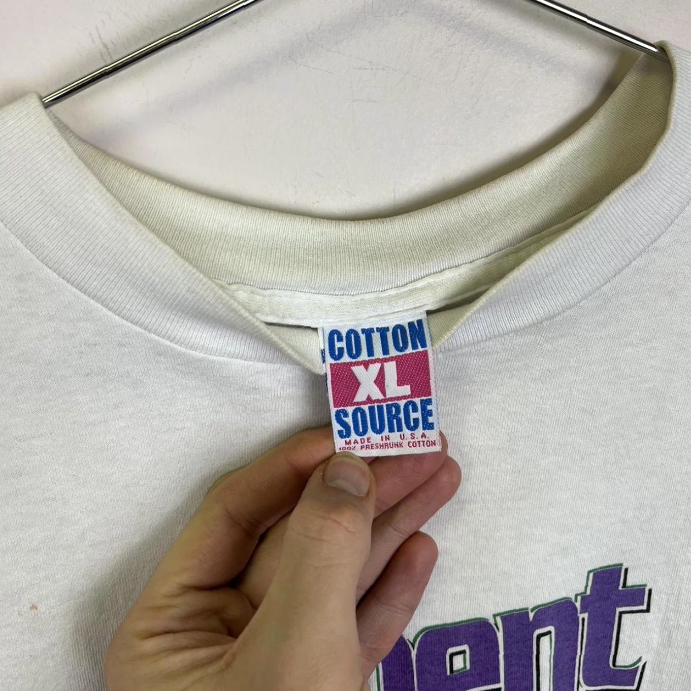 Vintage VINTAGE American Vintage T-Shirt Mens XL White I Spent the Night with the Frogs 80s 90s Size US XL / EU 56 / 4 - 6 Thumbnail