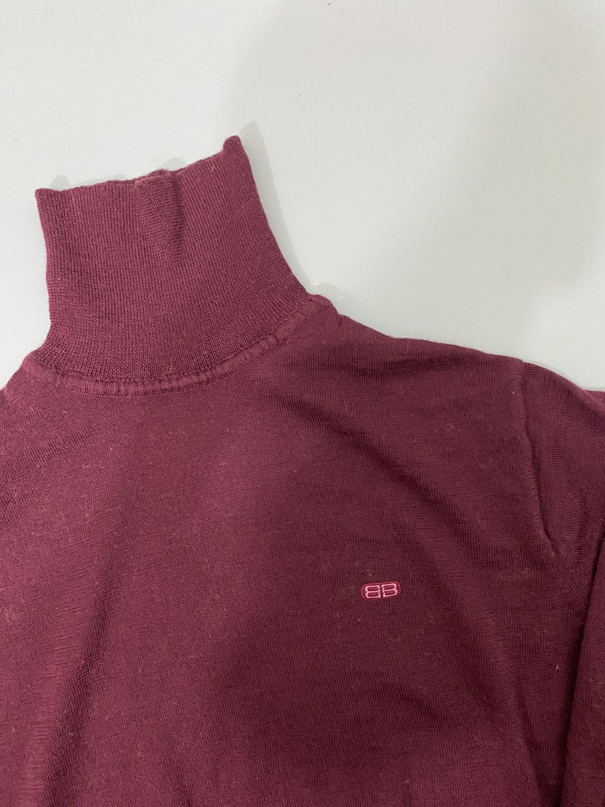 Balenciaga 💥Vintage💥Balenciaga Turtle Neck Size US M / EU 48-50 / 2 - 5 Thumbnail