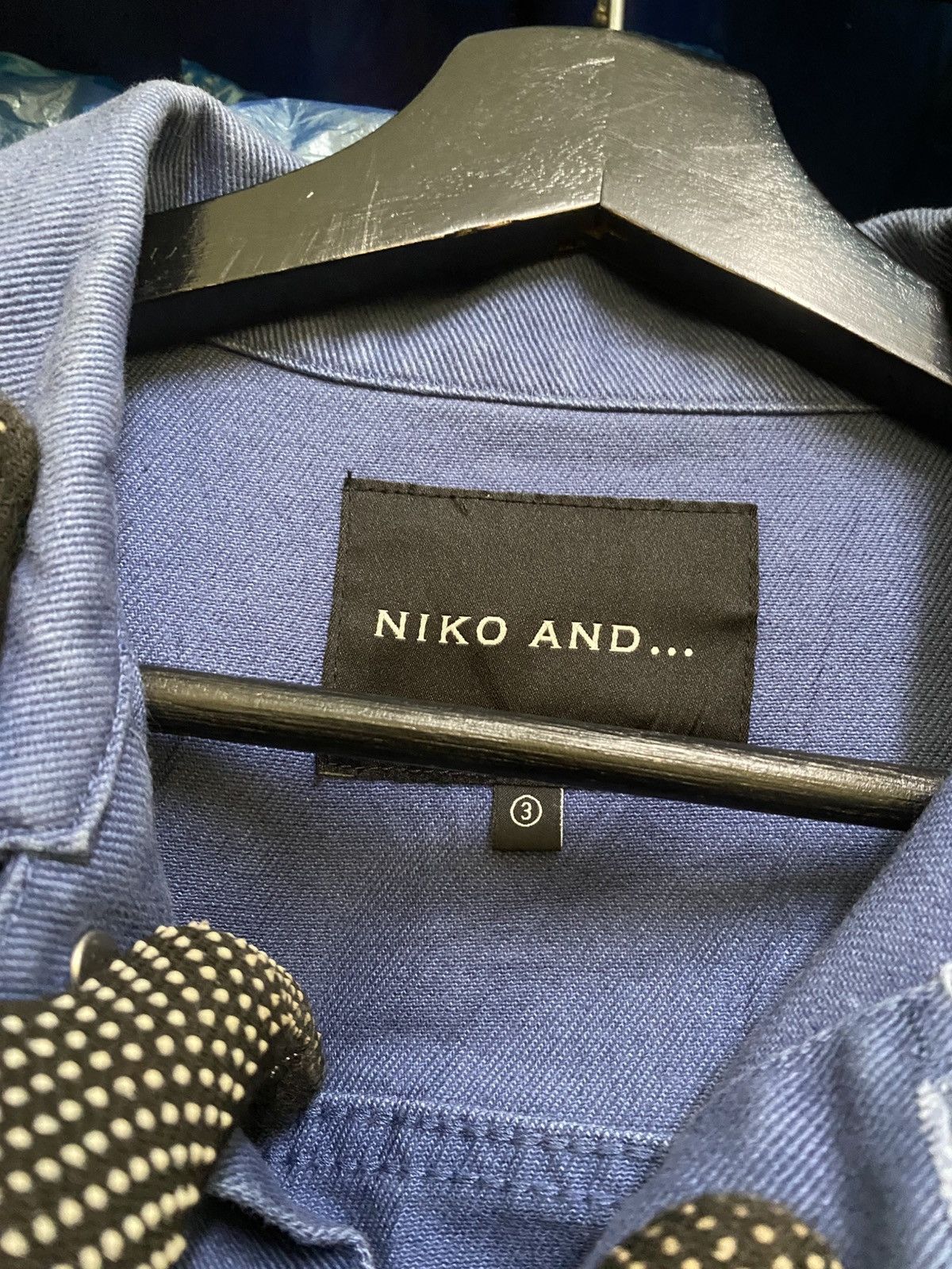 Japanese Brand NIKO AND TRUCKER JACKET Size US L / EU 52-54 / 3 - 6 Thumbnail