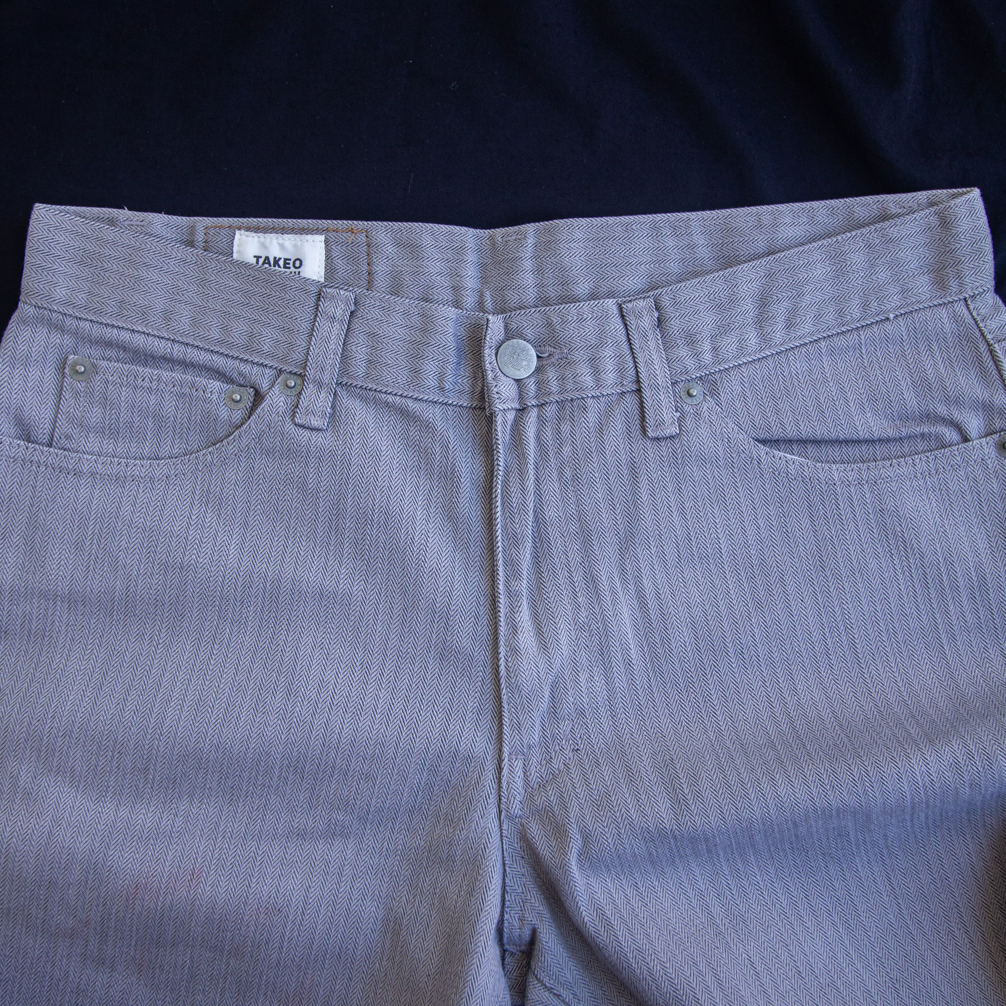 Designer × Takeo Kikuchi × Vintage Takeo Kikuchi Herringbone Size US 32 / EU 48 - 5 Thumbnail