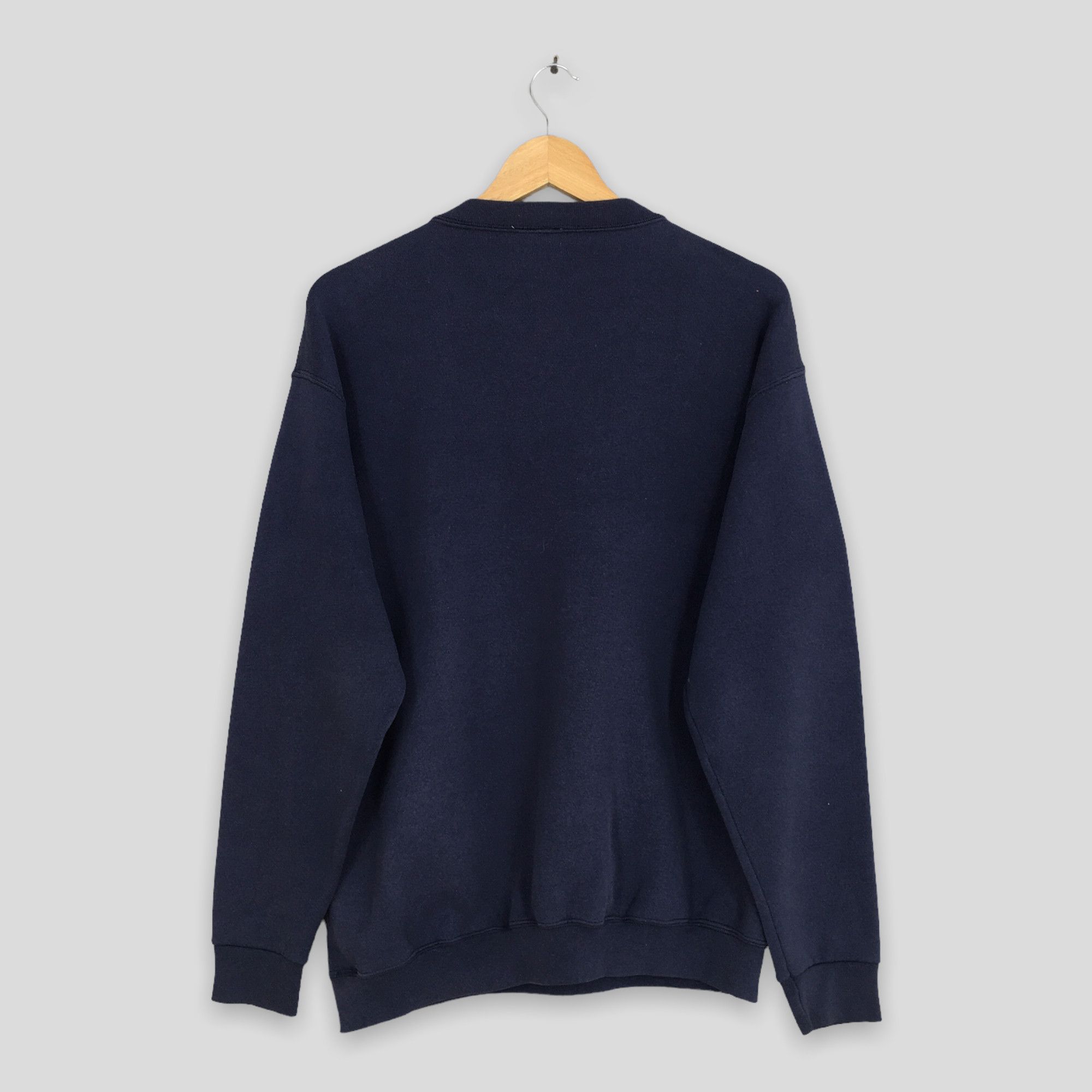 Vans × Vintage Vintage Vans Usa Blue Sweatshirt Medium Size US M / EU 48-50 / 2 - 7 Thumbnail