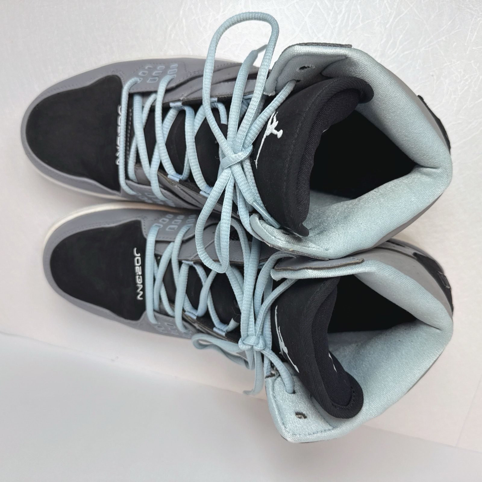 Nike Jordan 1 Flight 'Grey Black' (Style: 372704-035) | 12 Size US 12 / EU 45 - 8 Thumbnail