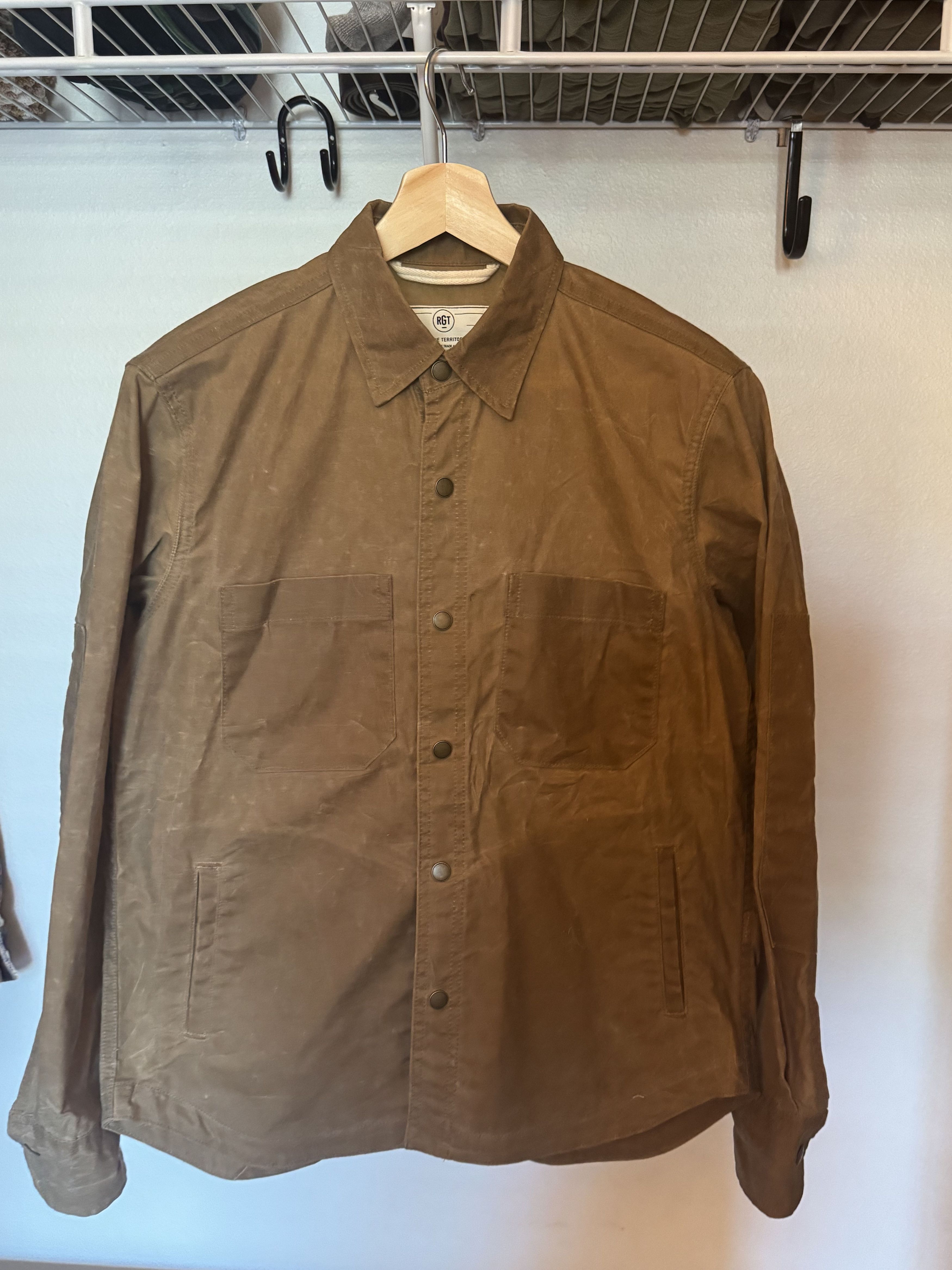 Rogue Territory Patrol Shirt Waxed - Tan Size US M / EU 48-50 / 2 - 1 Thumbnail