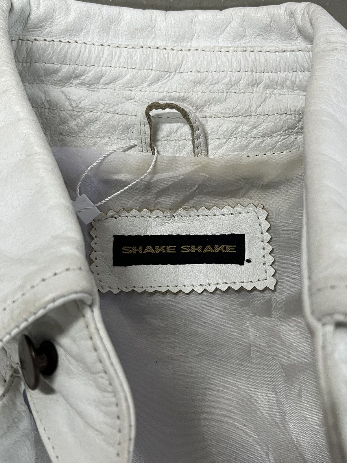 Diesel Y2K Shake-Shake Genuine Leather Double Collar Riding Jacket Size US S / EU 44-46 / 1 - 7 Thumbnail