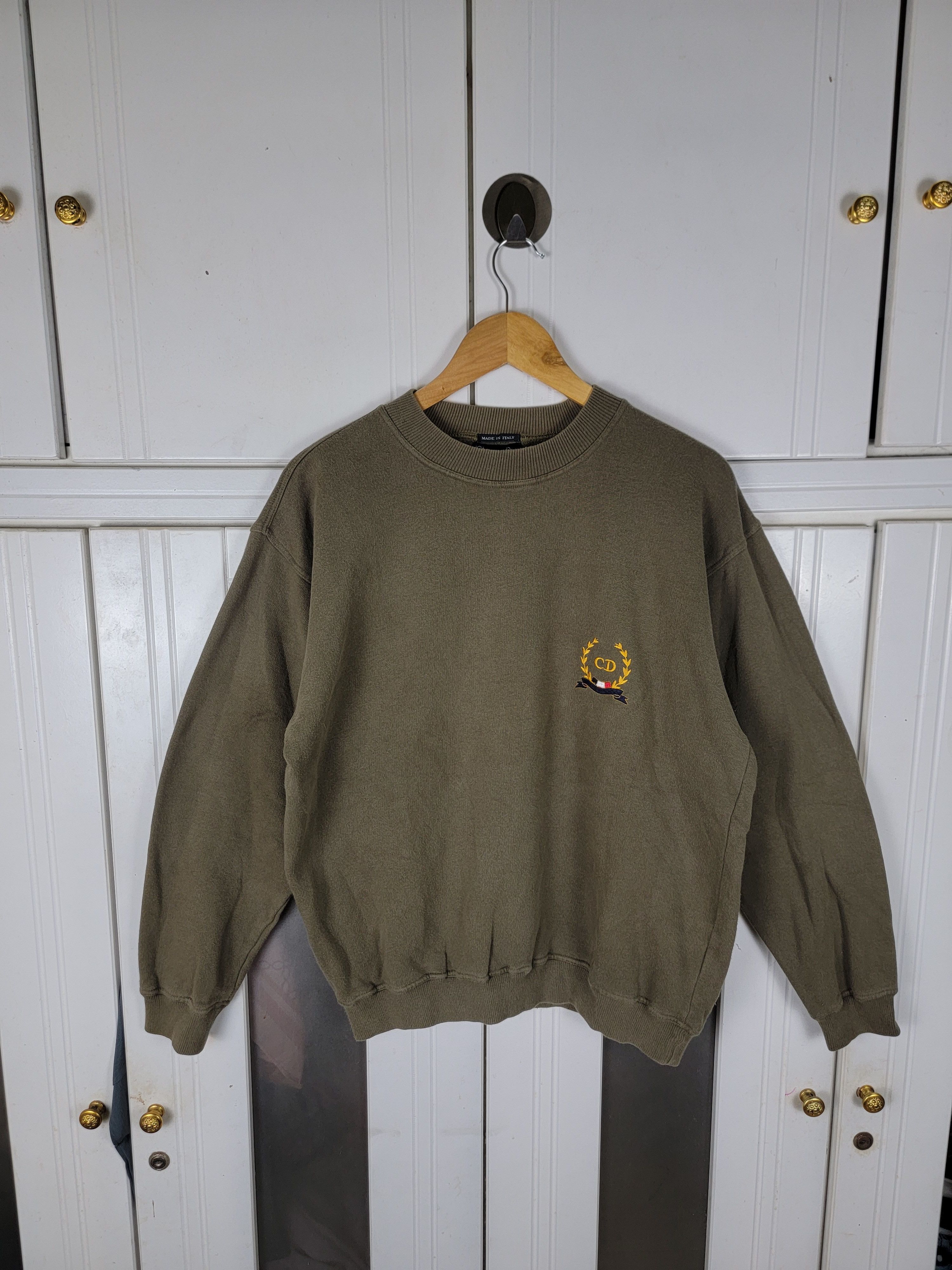 Christian Dior Monsieur × Vintage Vintage Christian Dior Monsieur Crewneck Size US M / EU 48-50 / 2 - 1 Thumbnail