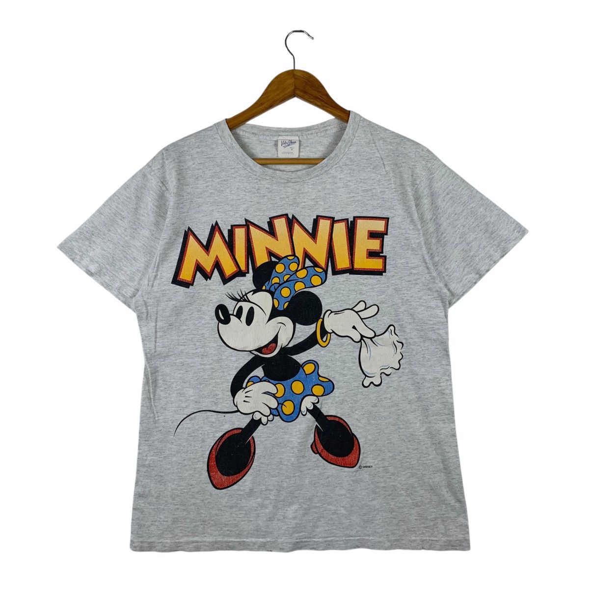 Disney × Mickey Mouse × Vintage Vintage MICKEY MOUSE Disney Velva Minnie Character T-Shirt Size US M / EU 48-50 / 2 - 1 Thumbnail