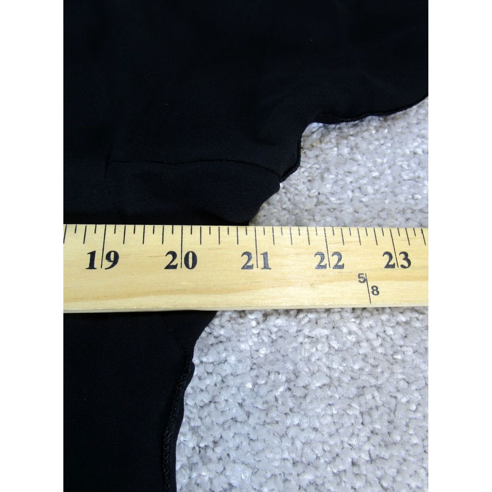 Massimo Dutti Massimo Dutti Shirt Womens Small Black Blouse Size S / US 4 / IT 40 - 7 Thumbnail