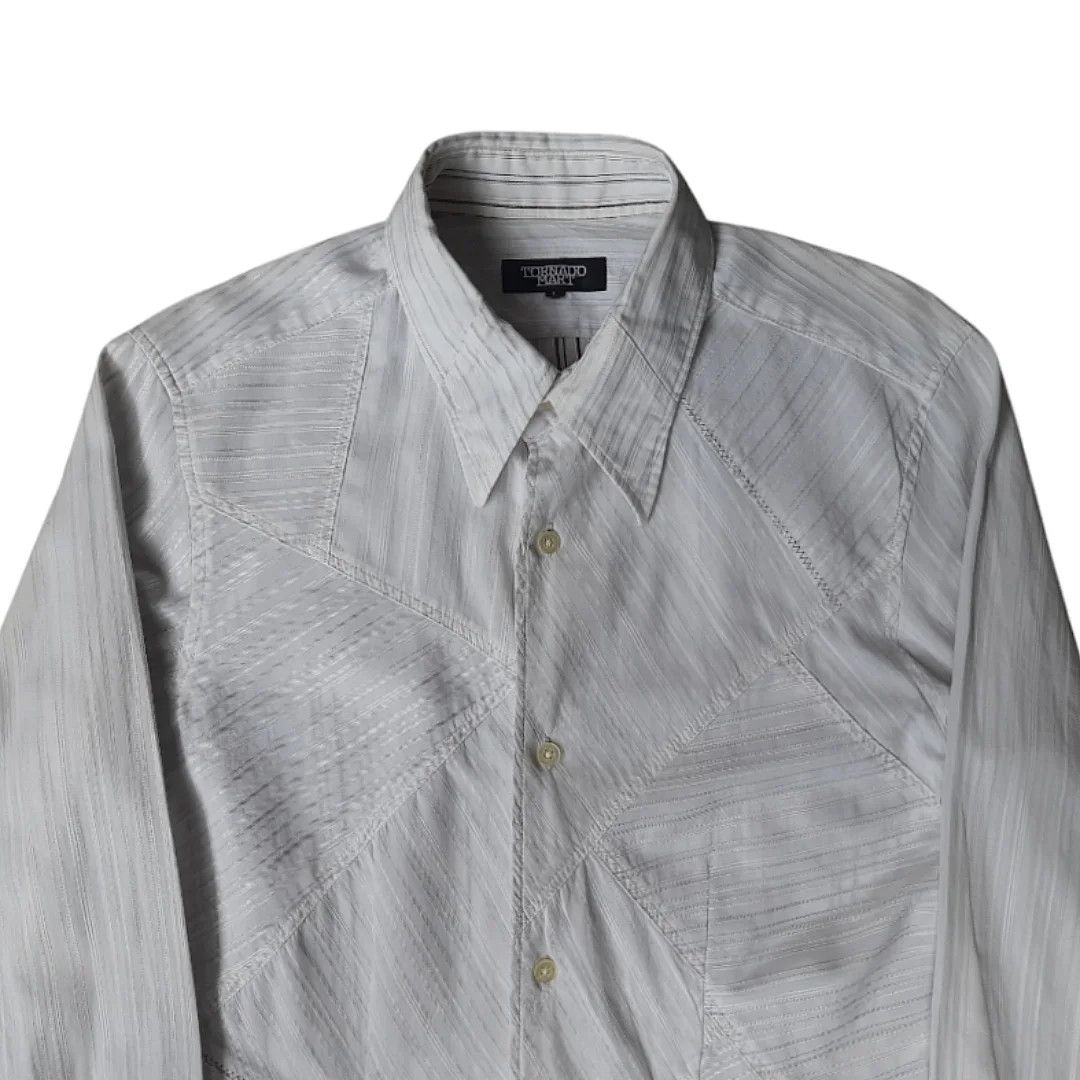 14th Addiction × KMRii × Tornado Mart Tornado Mart Japan Patchwork Shirt Size US S / EU 44-46 / 1 - 4 Thumbnail