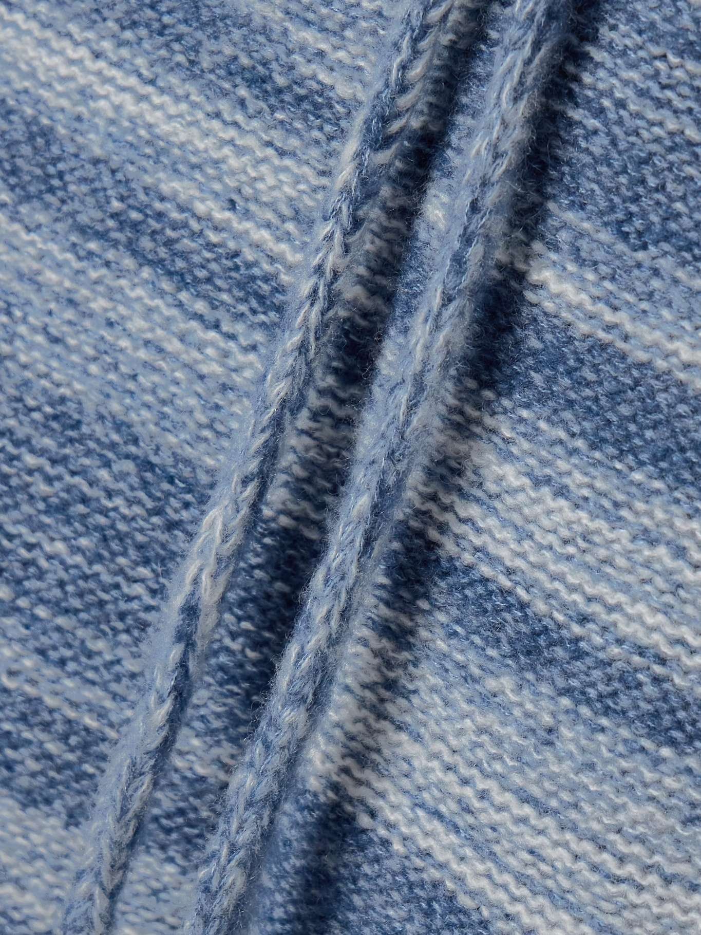 The Elder Statesman $1200 The Elder Statesman Nimbus Crest Cashmere Stripe Pants Size 30" / US 8 / IT 44 - 7 Thumbnail