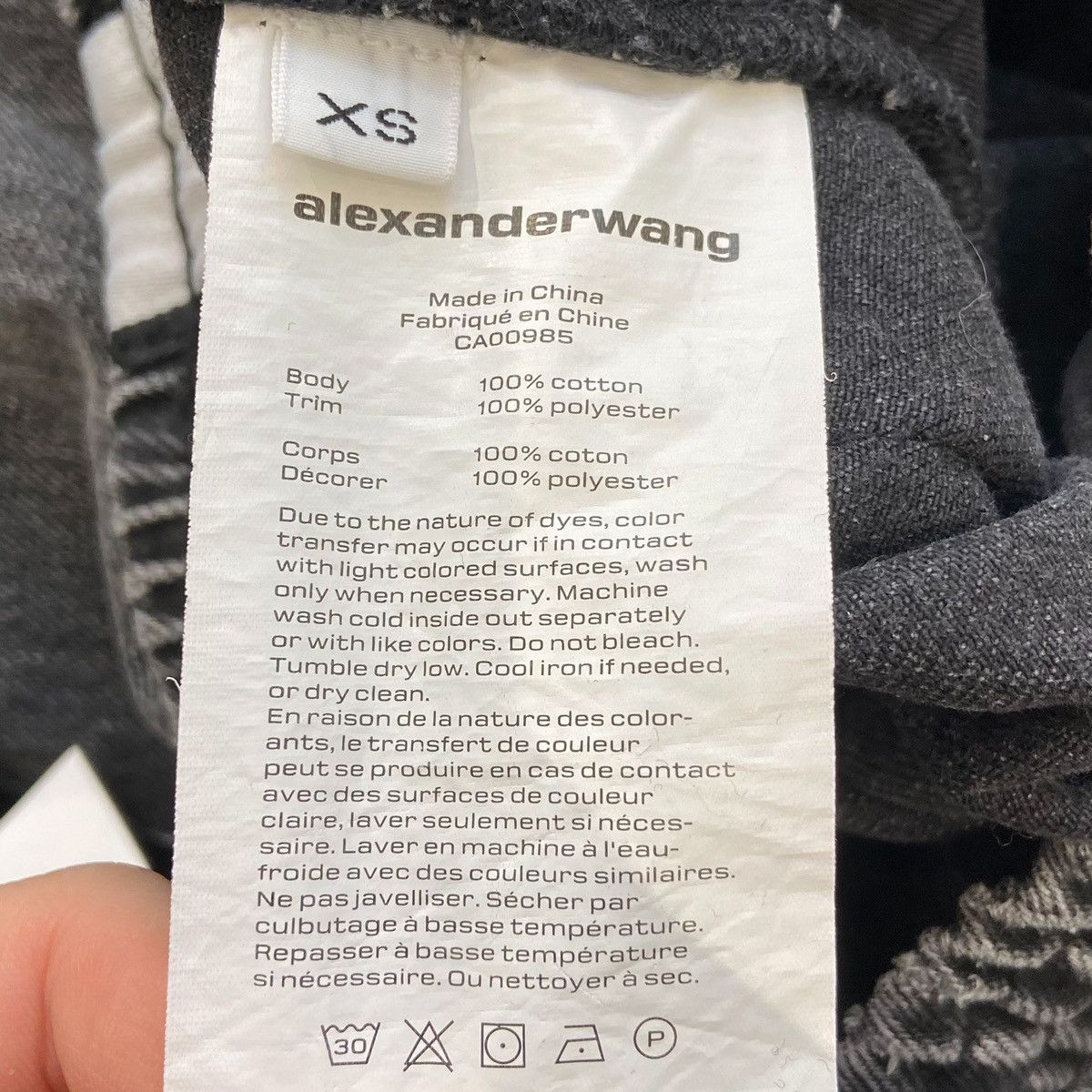 Alexander Wang Alexander Wang denim track pants Size 24" / US 00 / IT 34 - 5 Thumbnail