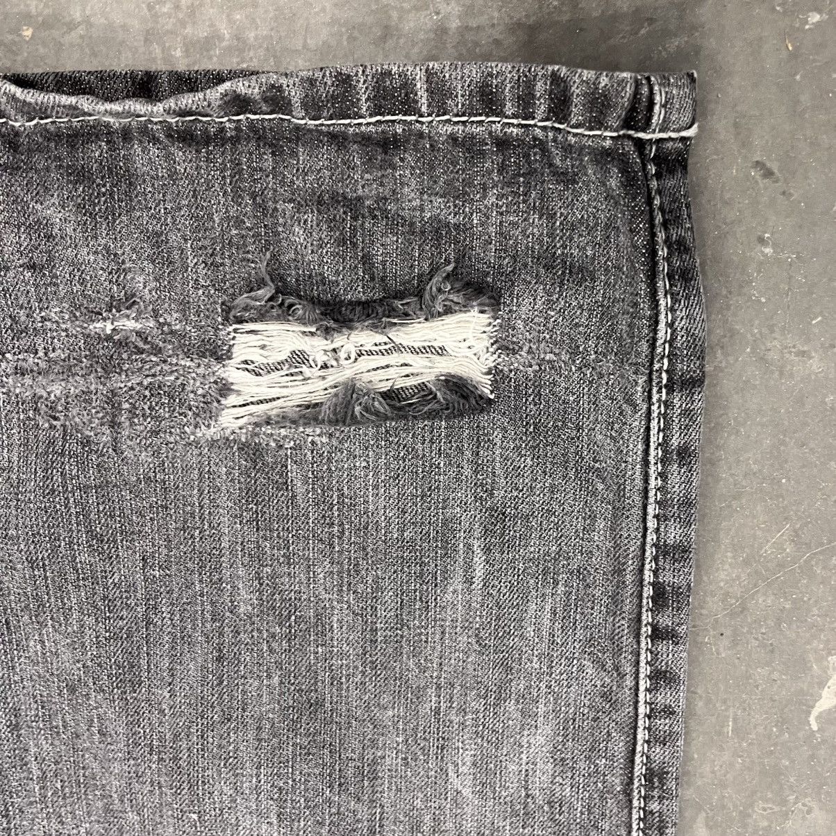 LRG × Southpole × Vintage Y2K Baggy Black and Gray Denim Jeans LRG SouthPole style Size US 36 / EU 52 - 5 Thumbnail