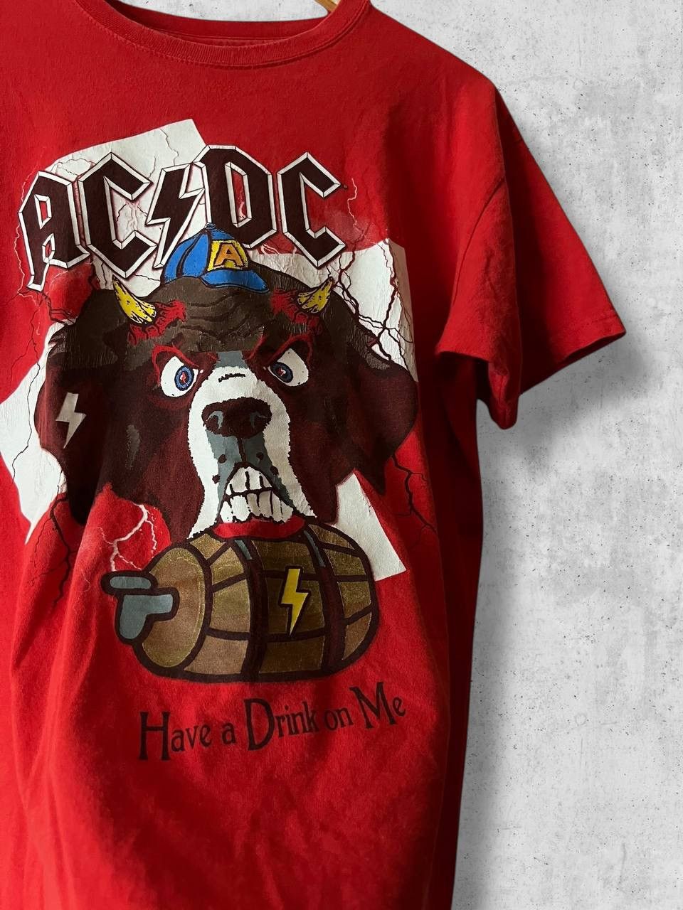 AC/DC AC/DC ZURICH 2015 Vintage Rock Band tee t shirt Size US M / EU 48-50 / 2 - 6 Thumbnail