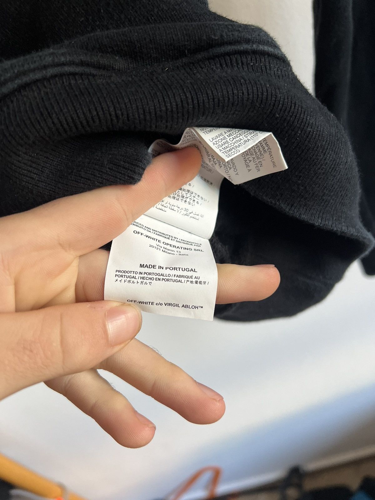 Off-White Off white split logo Hoodie Size US S / EU 44-46 / 1 - 14 Thumbnail