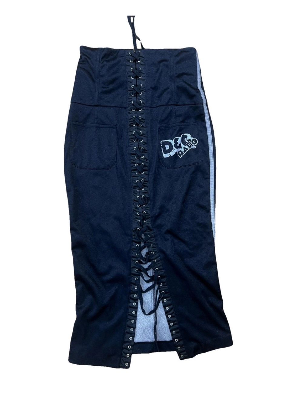 Dolce & Gabbana D&G Radio lace up corset skirt Size 28" / US 6 / IT 42 - 1 Thumbnail